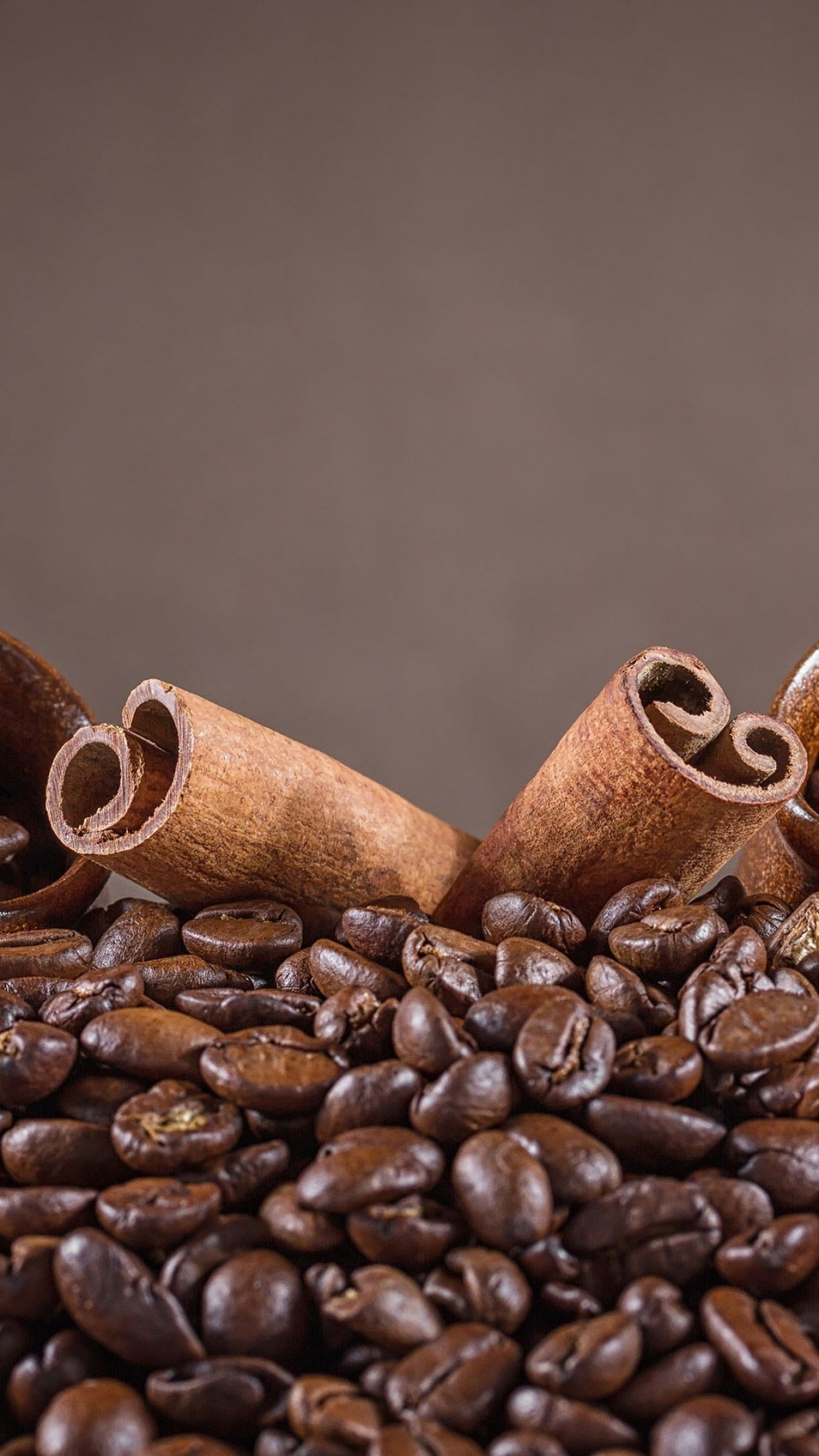 Coffee beans wallpaper, Cinnamon wallpaper, Coffee beans cups, Wallpaper, 1350x2400 HD Phone