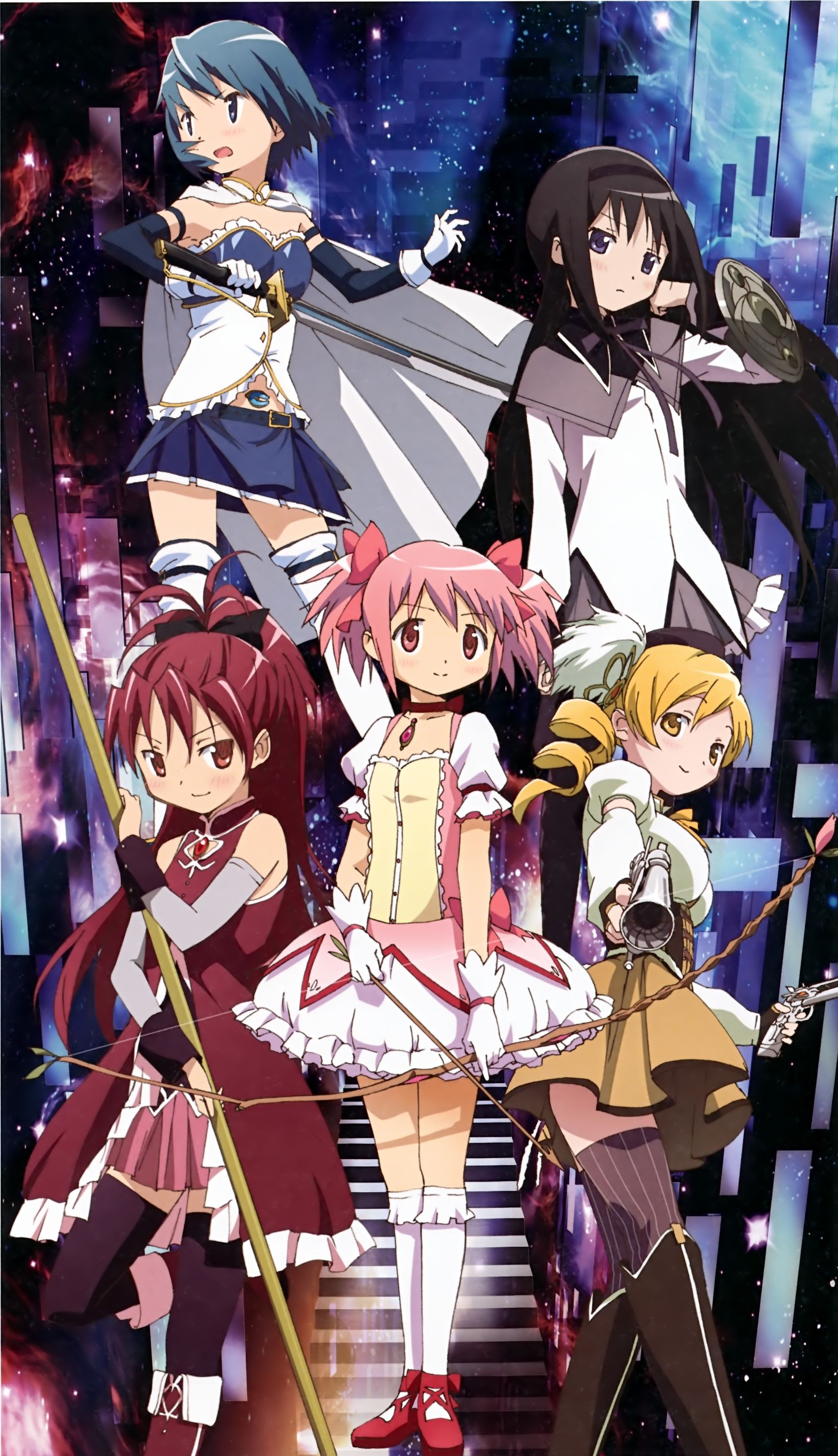 Madoka Magica, Modoka Magica anime, Official website, Mah shjo, 1900x3300 HD Phone