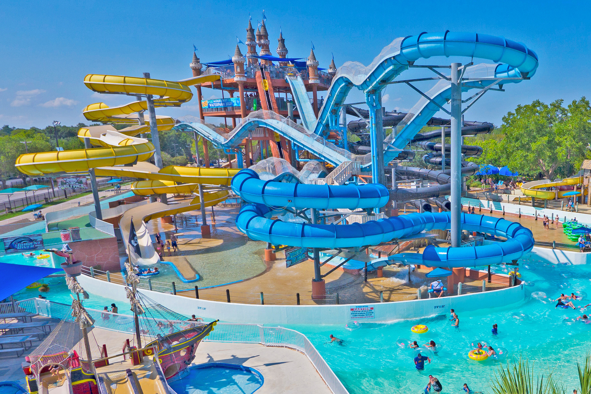 Wave pools, Exciting slides, Thrilling rides, Best water parks, 2050x1370 HD Desktop