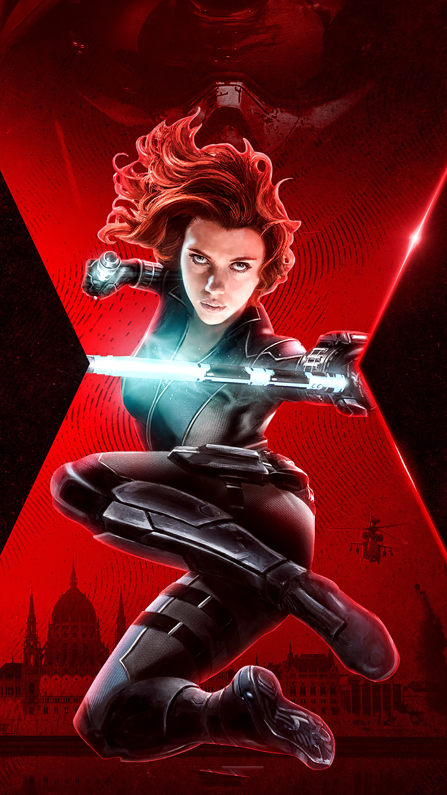 Widow's Bite, Black Widow Wallpaper, 1440x2560 HD Phone