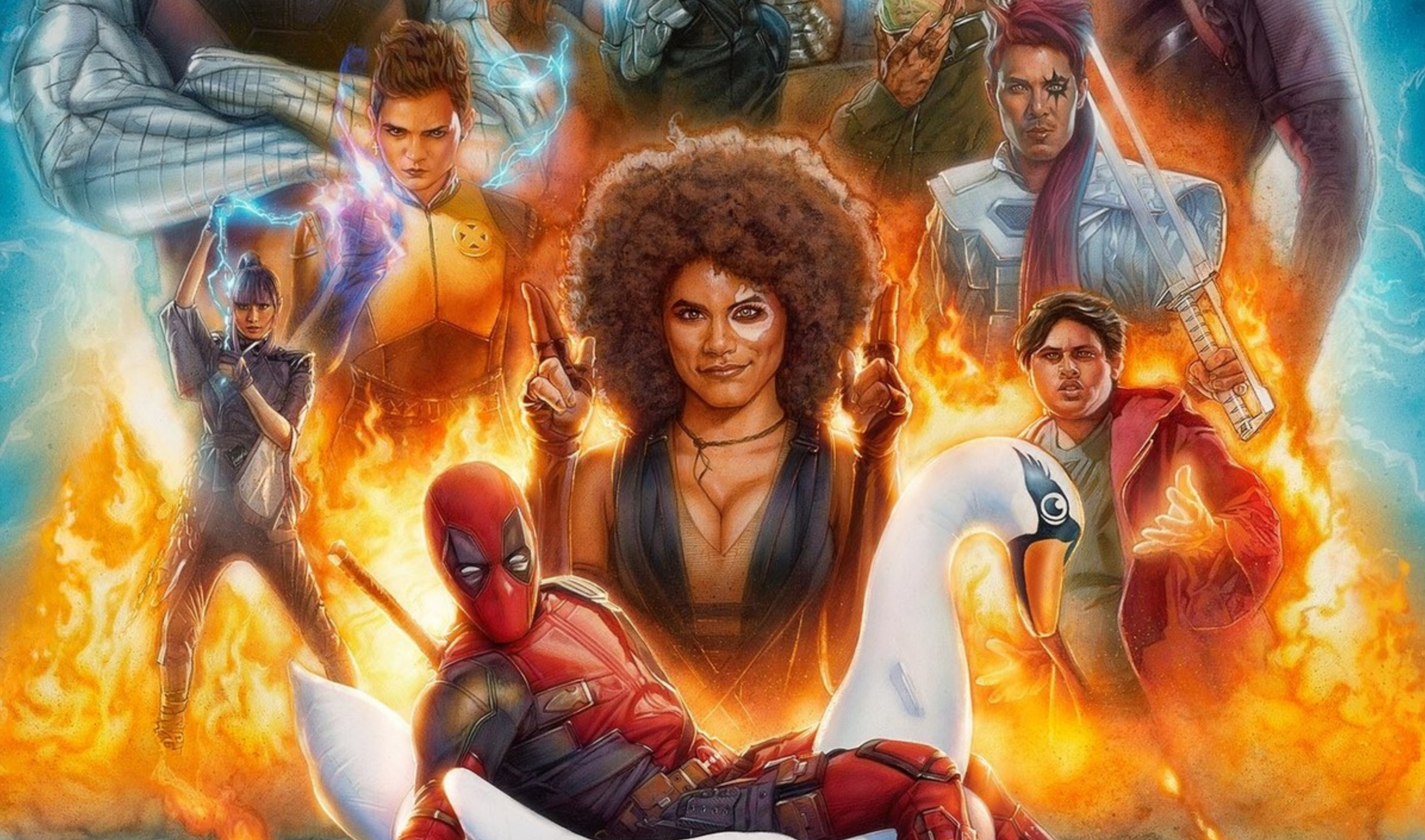 Deadpool's friends, Complete guide, Unique characters, Dynamic relationships, 2400x1410 HD Desktop