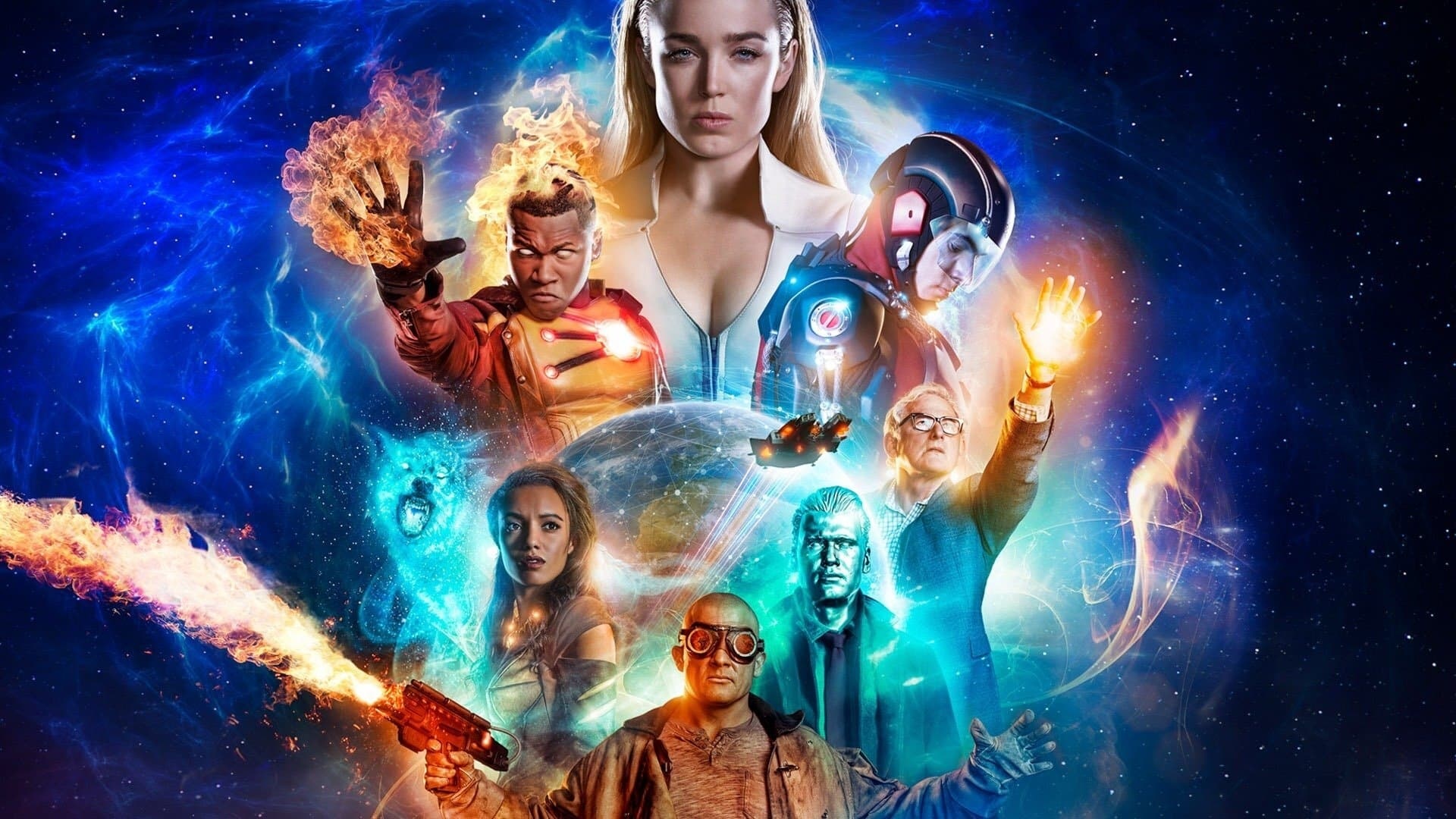 Legends of Tomorrow, 2016 TV series, Movie backdrops, Epic adventure, 1920x1080 Full HD Desktop