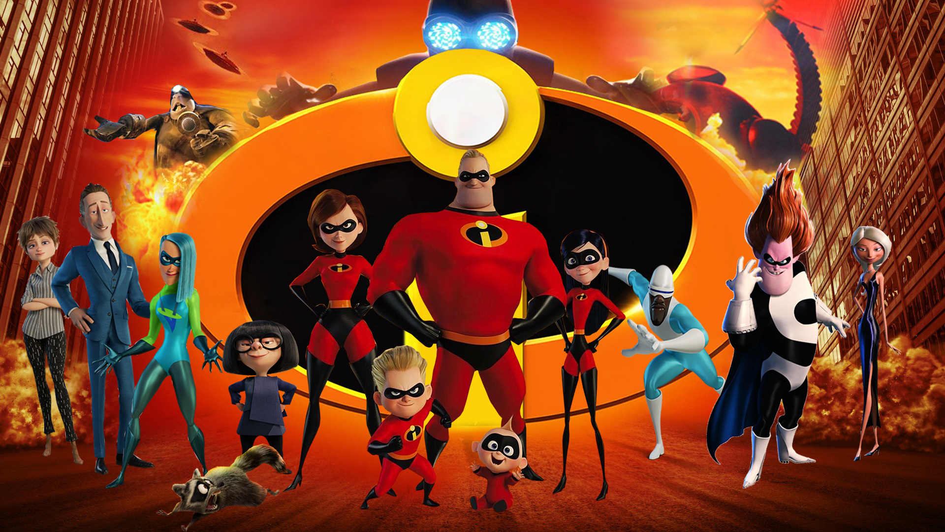 Incredibles 2, Wallpaper, Ethan Mercado, Animation, 1920x1080 Full HD Desktop