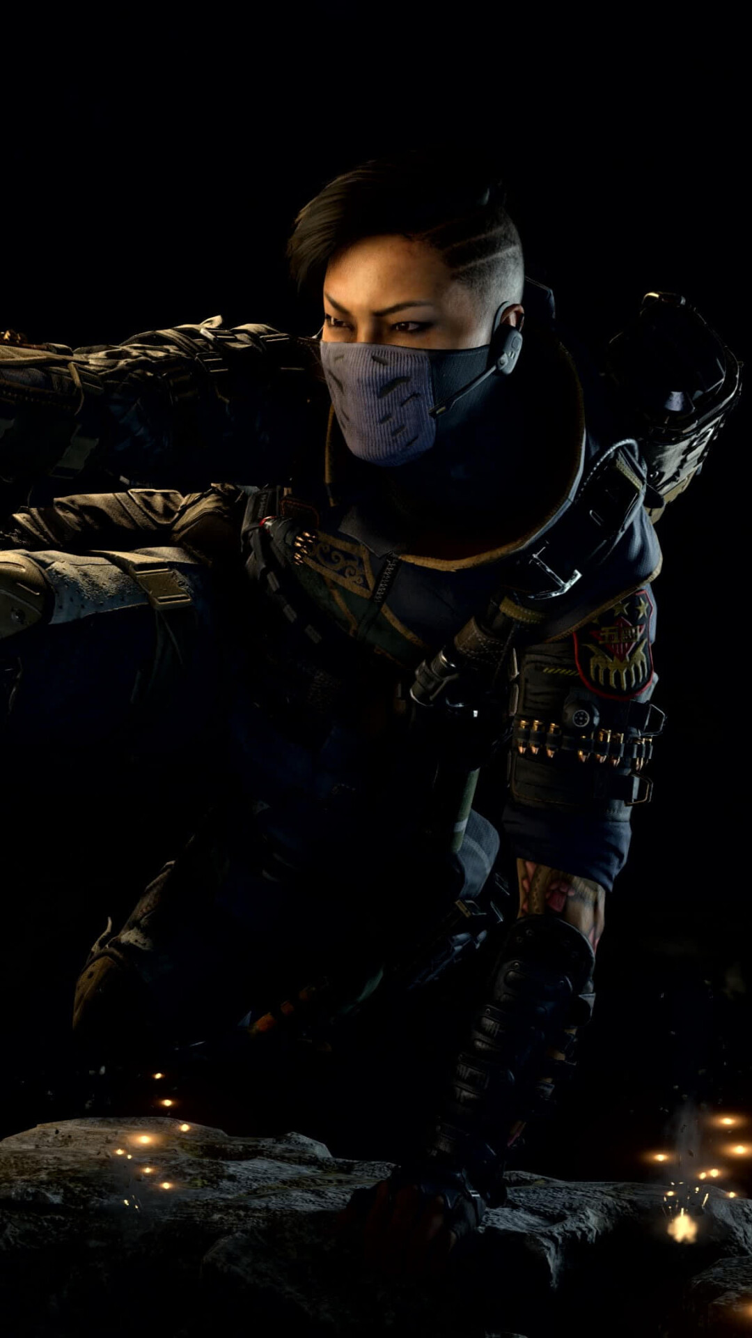 Call of Duty, Black Ops 4 soldier, 1080x1920 Full HD Phone