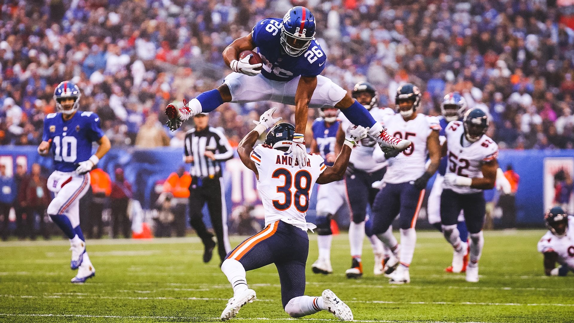 Saquon Barkley, Sports, Desktop wallpapers, 1920x1080 Full HD Desktop