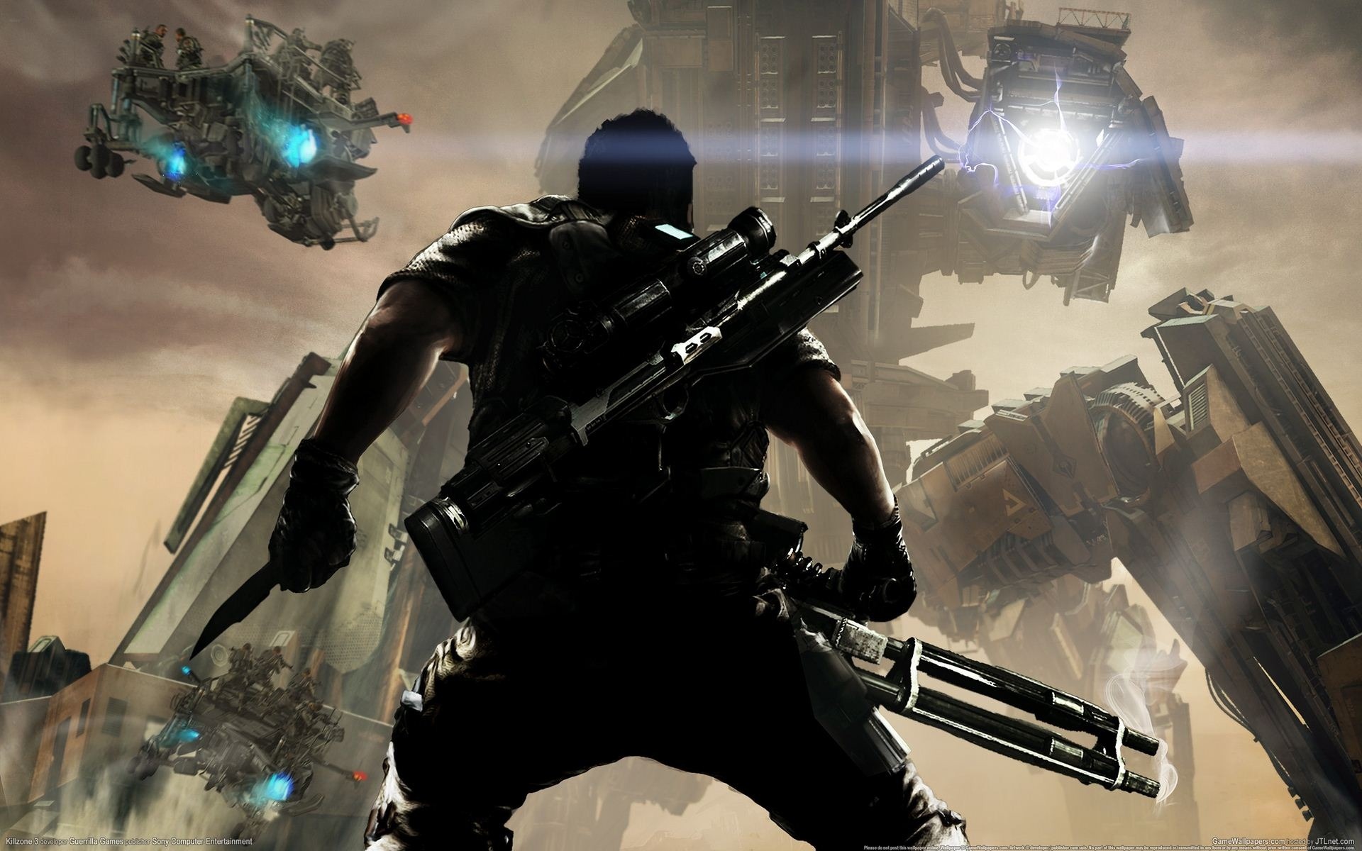 Killzone 3, Distinctive art style, Immersive battles, Stunning visuals, 1920x1200 HD Desktop