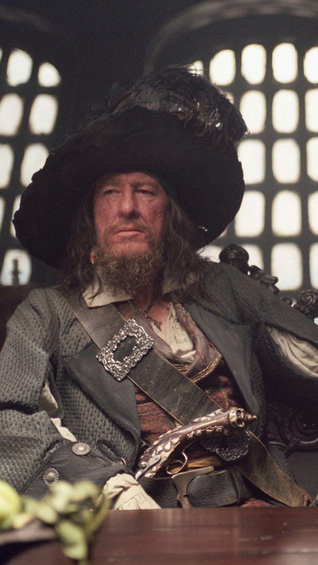 Barbossa, Pirates of the Caribbean, Captain Barbossa, Hector Barbossa, 1080x1920 Full HD Phone