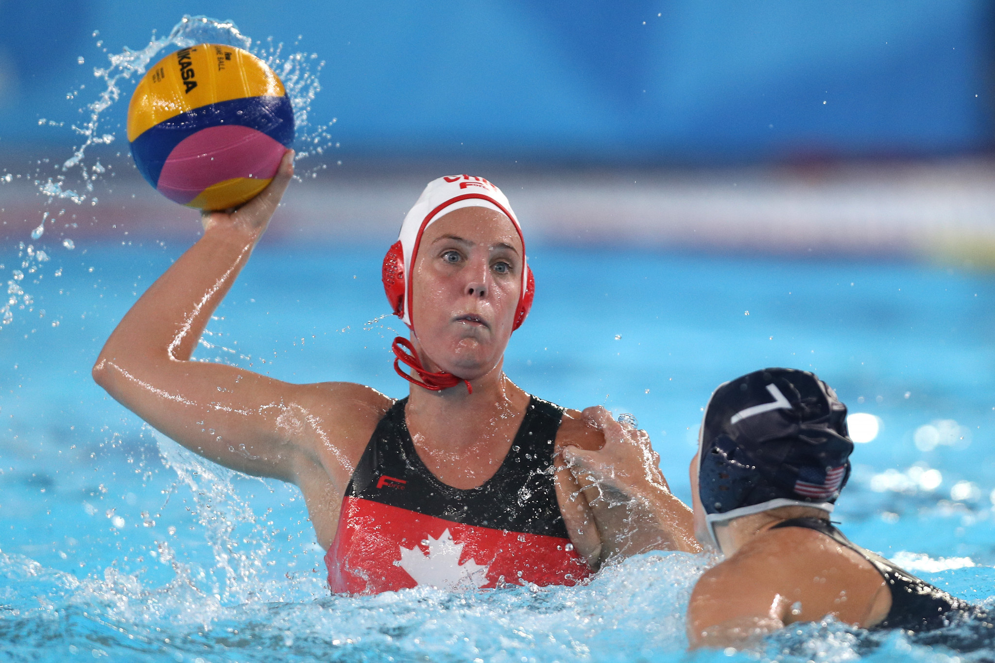 Women's water polo world league super final, Canada and US, Day two top performers, 2050x1370 HD Desktop