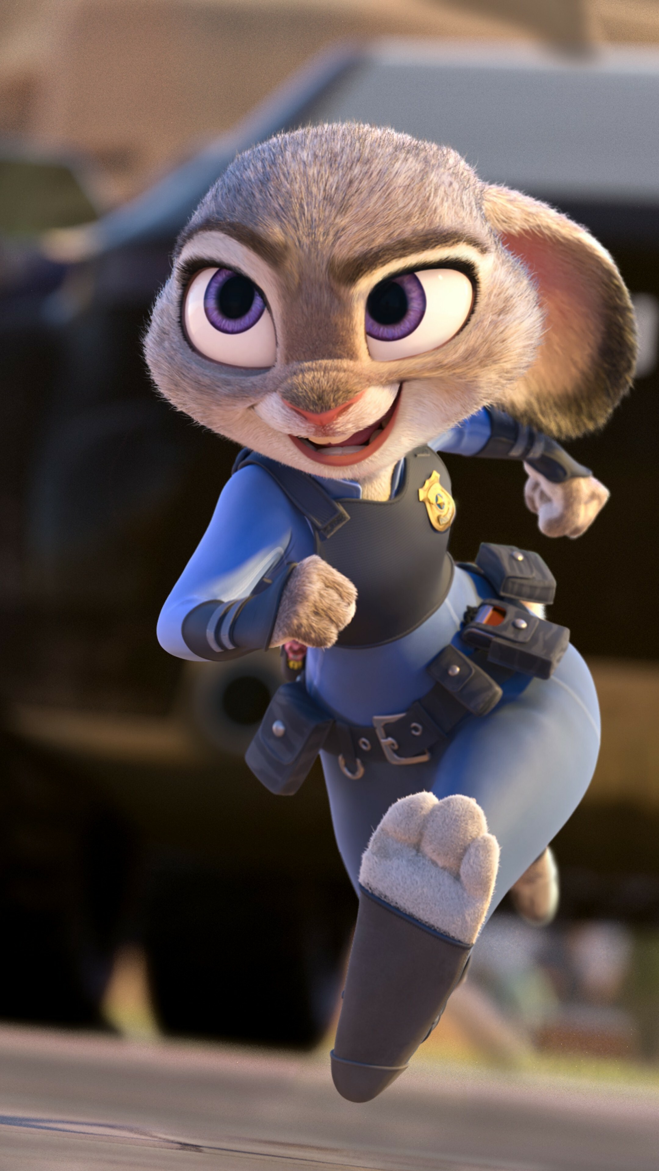 Zootopia Judy Hopps, Best animation movie, Cartoon favorite, 2160x3840 4K Phone