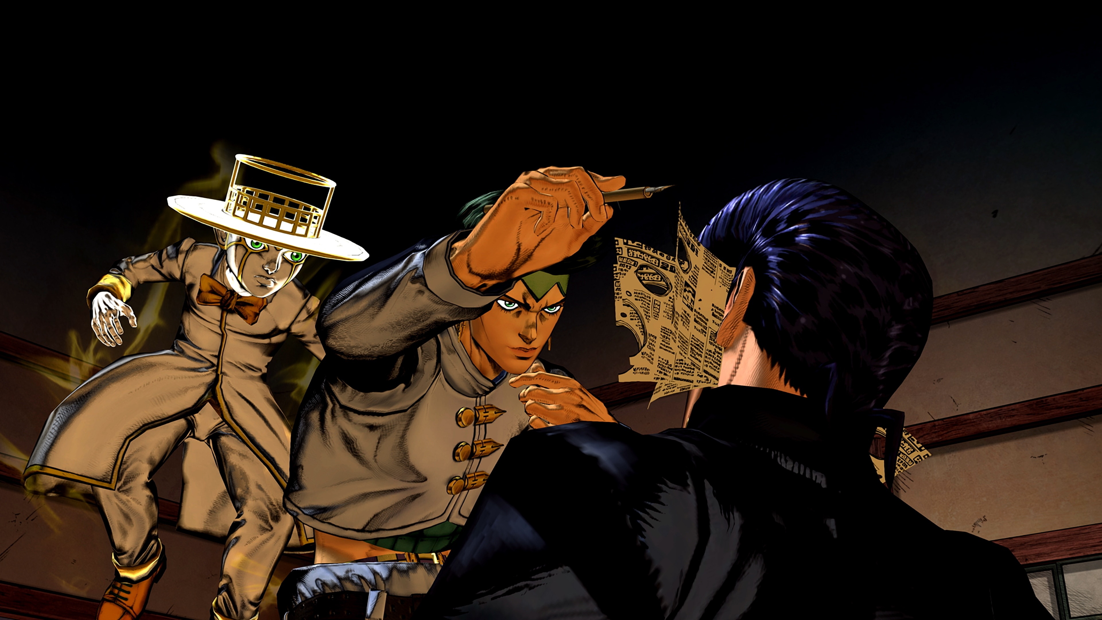 Rohan Kishibe, Heaven's Door, Josuke Higashikata, 4K Desktop wallpaper