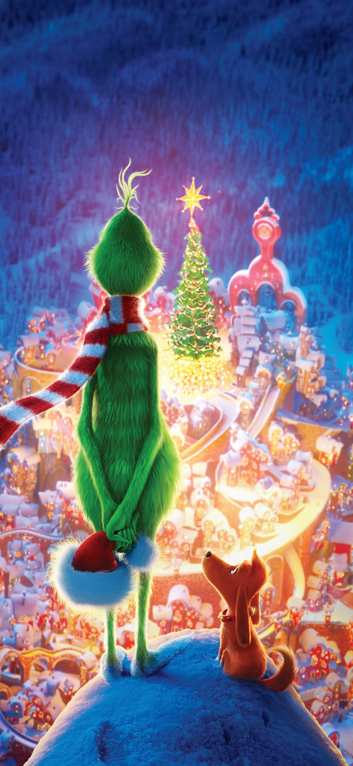 The Grinch 2018, Grinch Wallpaper, 1440x3120 HD Phone