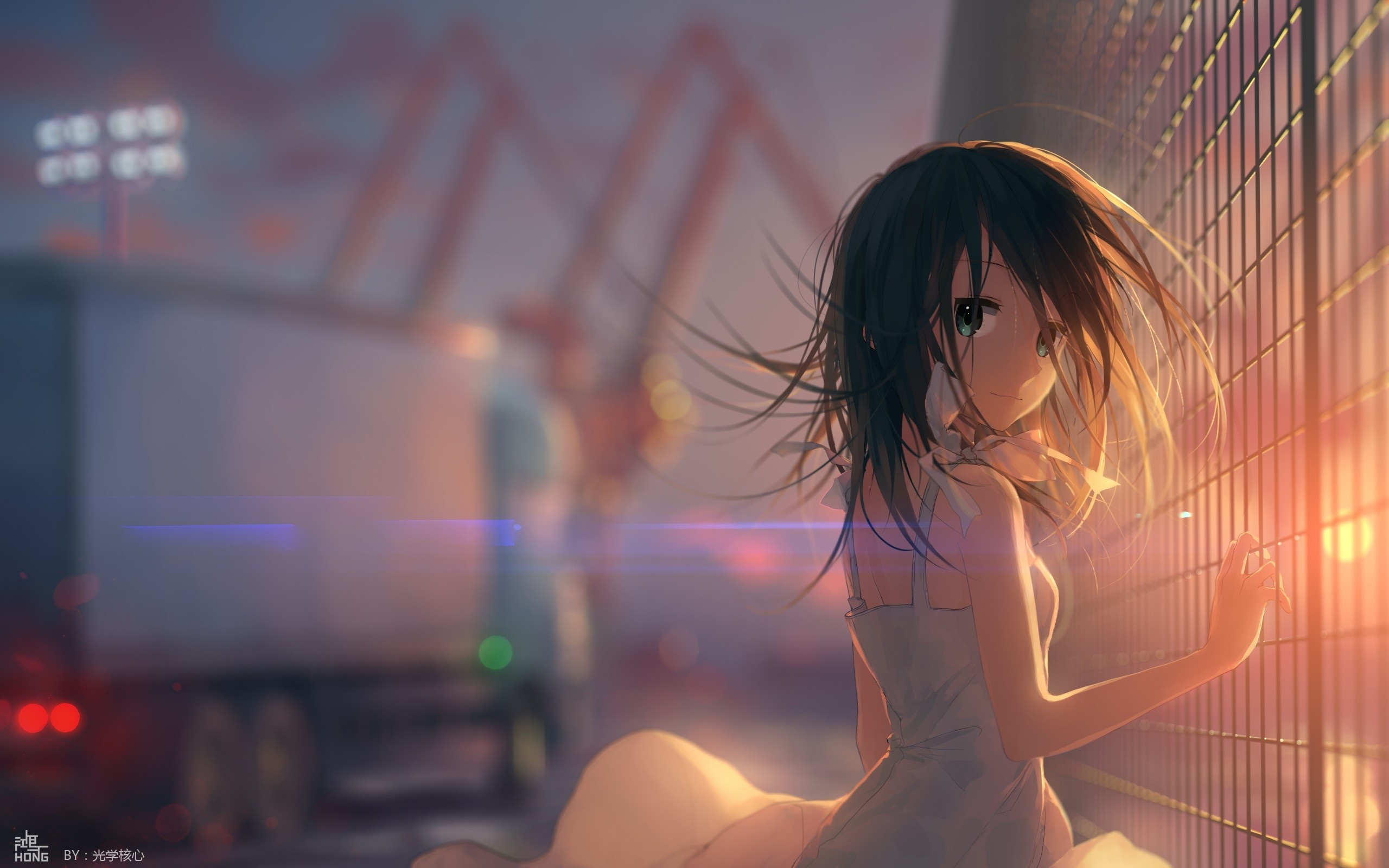 Anime, Cute Backgrounds Wallpaper, 2560x1600 HD Desktop