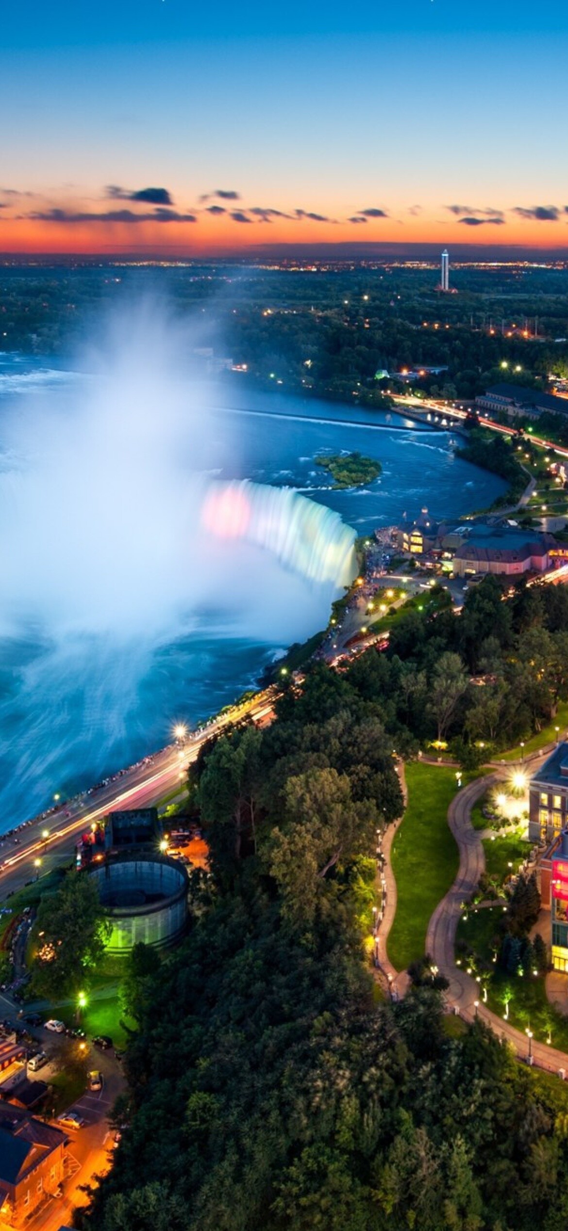 Niagara Falls, Ontario wallpaper, iPhone 11, Stunning visuals, 1170x2540 HD Phone