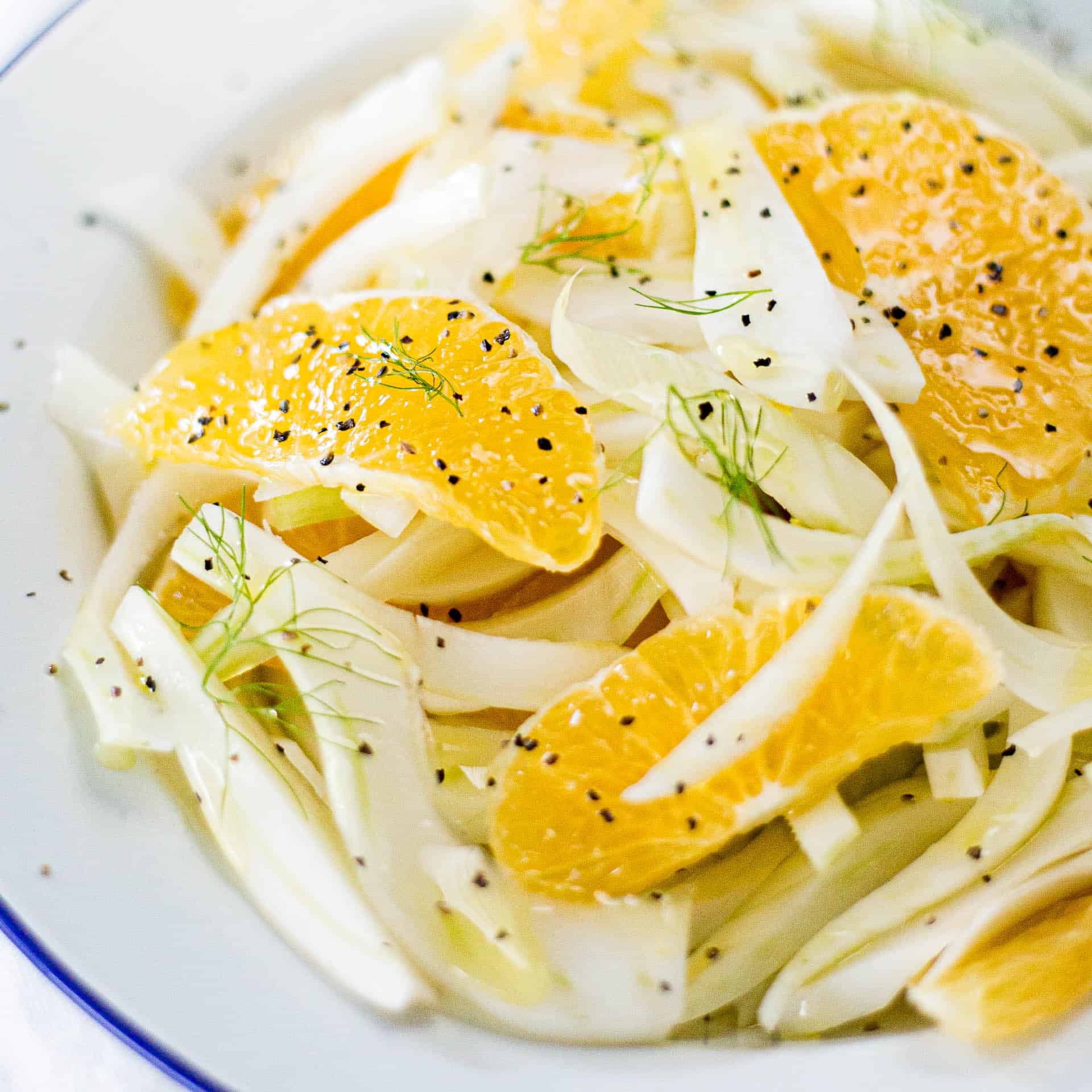 Italian fennel and orange salad, Simple yet flavorful, 4 ingredients, Mediterranean flair, 1920x1920 HD Phone