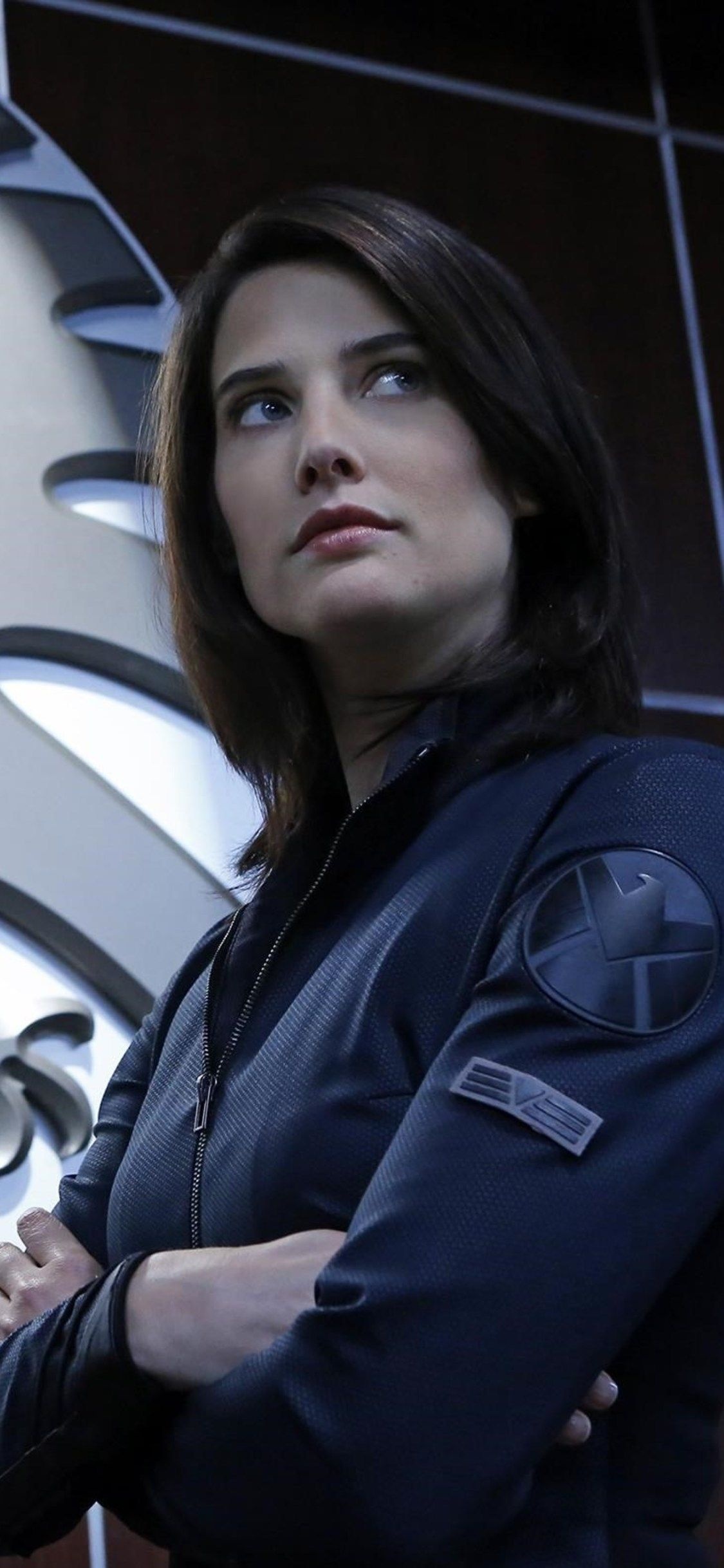 Agents of S. H. I. E. L. D., Cobie Smulders, Badass agents, Dynamic wallpapers, 1130x2440 HD Phone