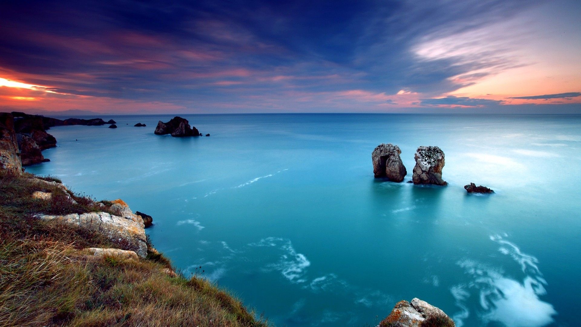 Ocean Landscape, Sea landscape wallpapers, 1920x1080 Full HD Desktop