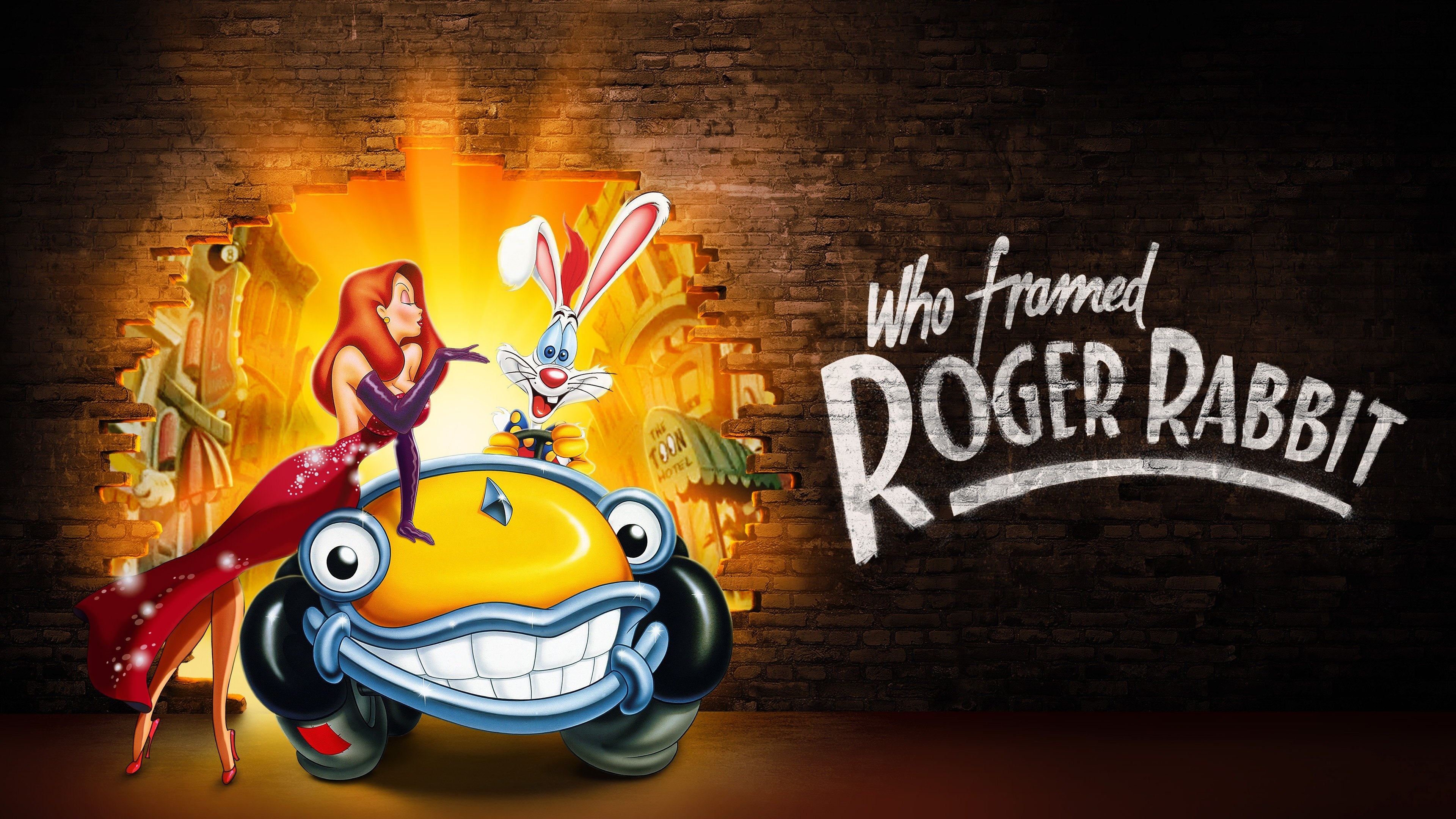 Roger Rabbit, Jessica Rabbit Wallpaper, 3840x2160 4K Desktop