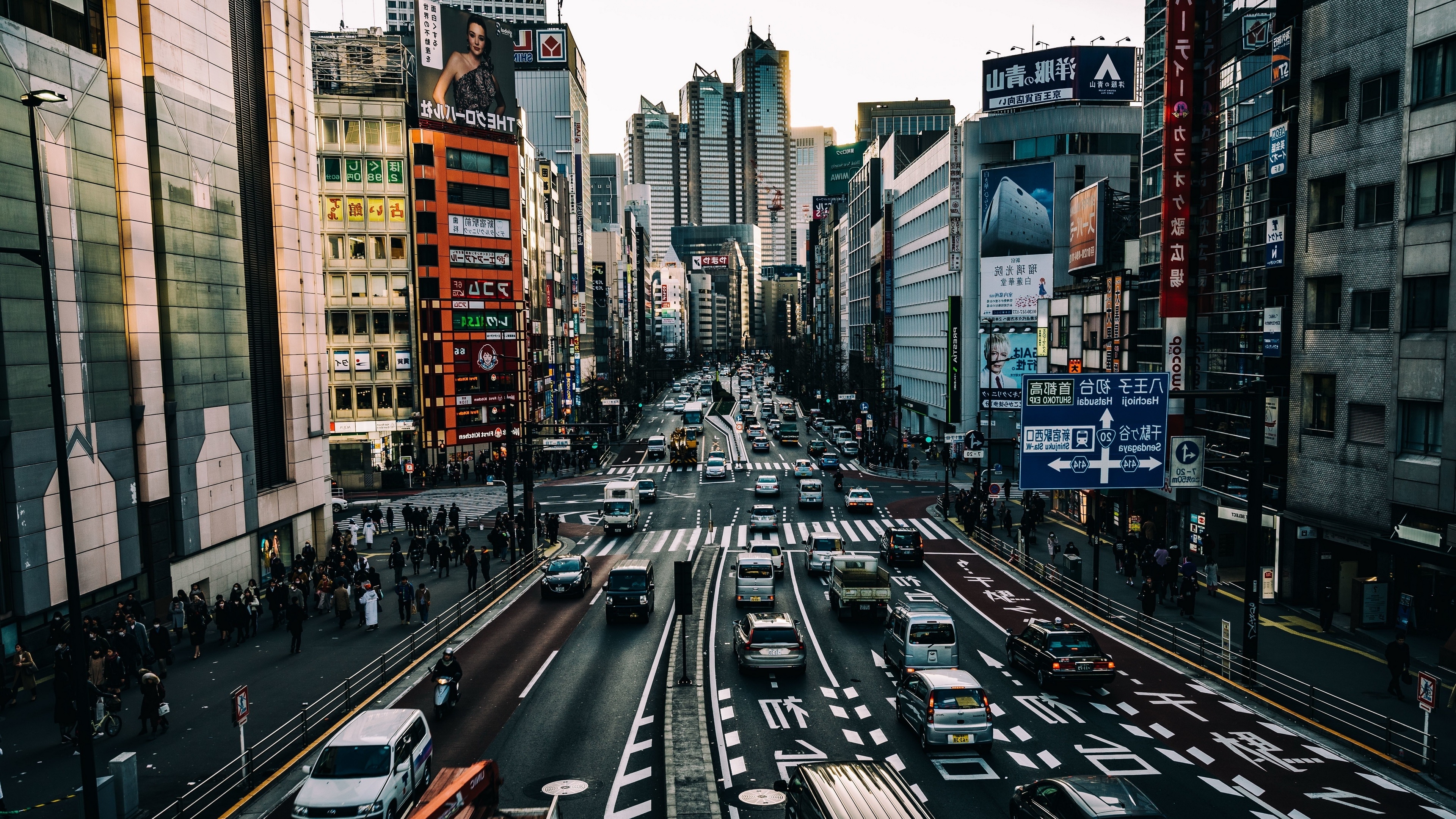 Shinjuku, Tokyo Wallpaper, 3840x2160 4K Desktop