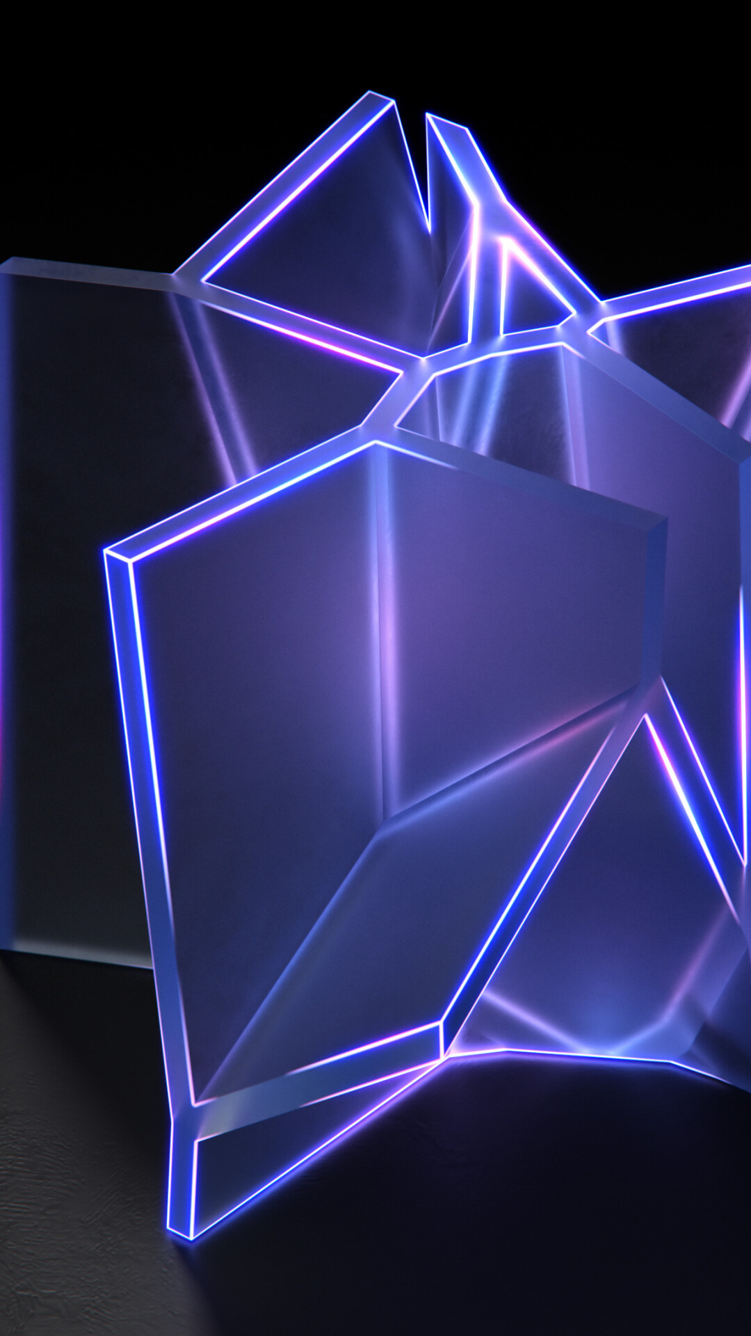 Geometric Abstract, Abstract geometry, Vibrant colors, Visual complexity, 1080x1920 Full HD Phone