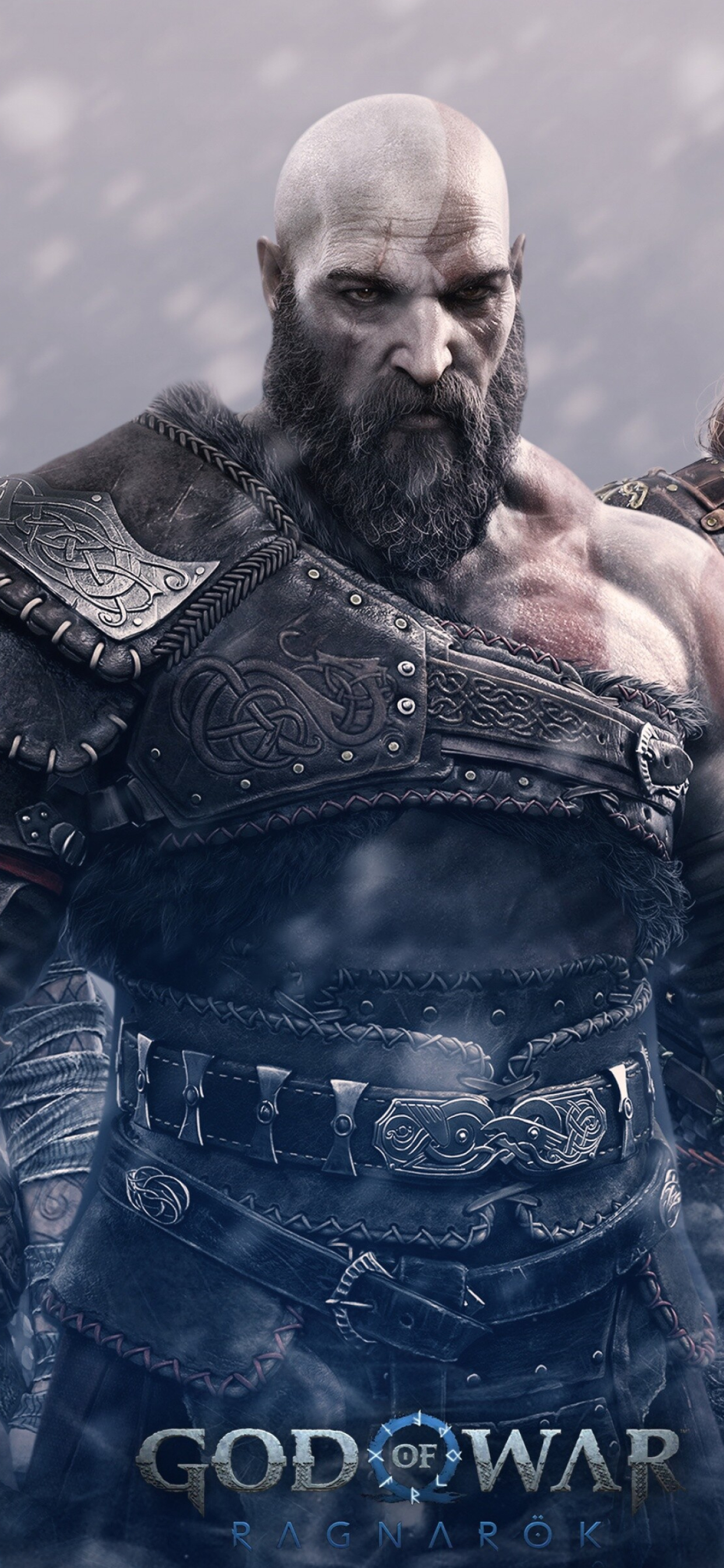 God of War Ragnarok, 4K 2022 games wallpaper, PlayStation 4 and 5, Epic gaming adventure, 1250x2690 HD Phone