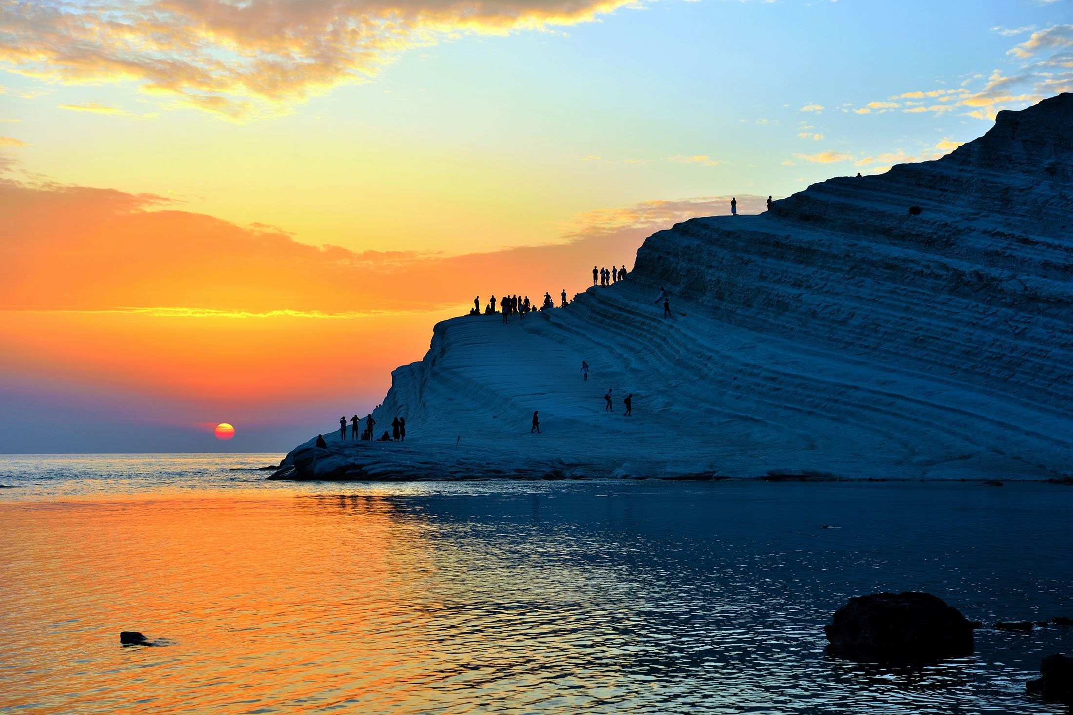 Scala dei Turchi Sicilia, Cultural heritage, Elon Musk's hope, Preservation efforts, 2200x1470 HD Desktop