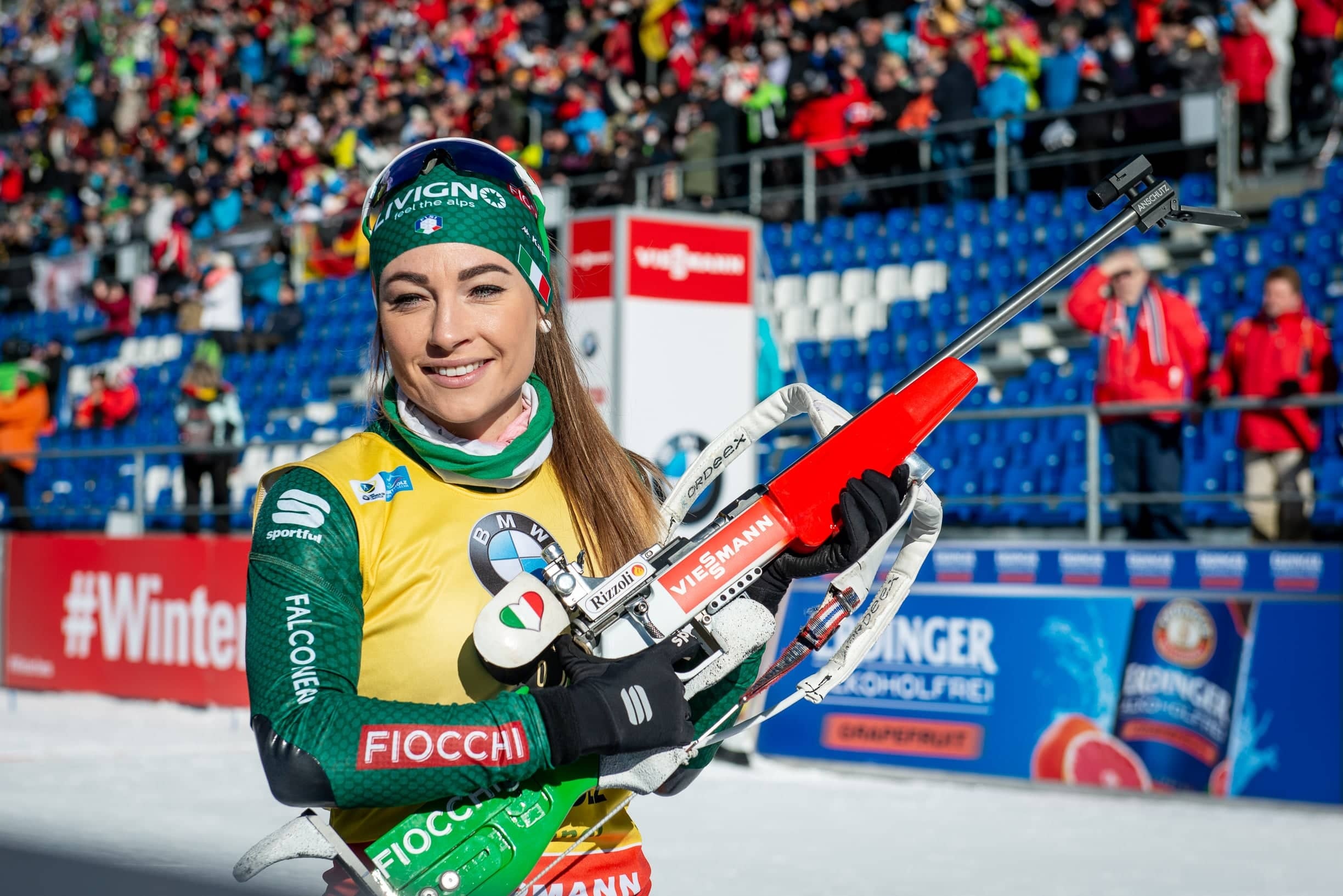 Dorothea Wierer, Biathlon, Impressive shooting, Impressionne, 2450x1640 HD Desktop