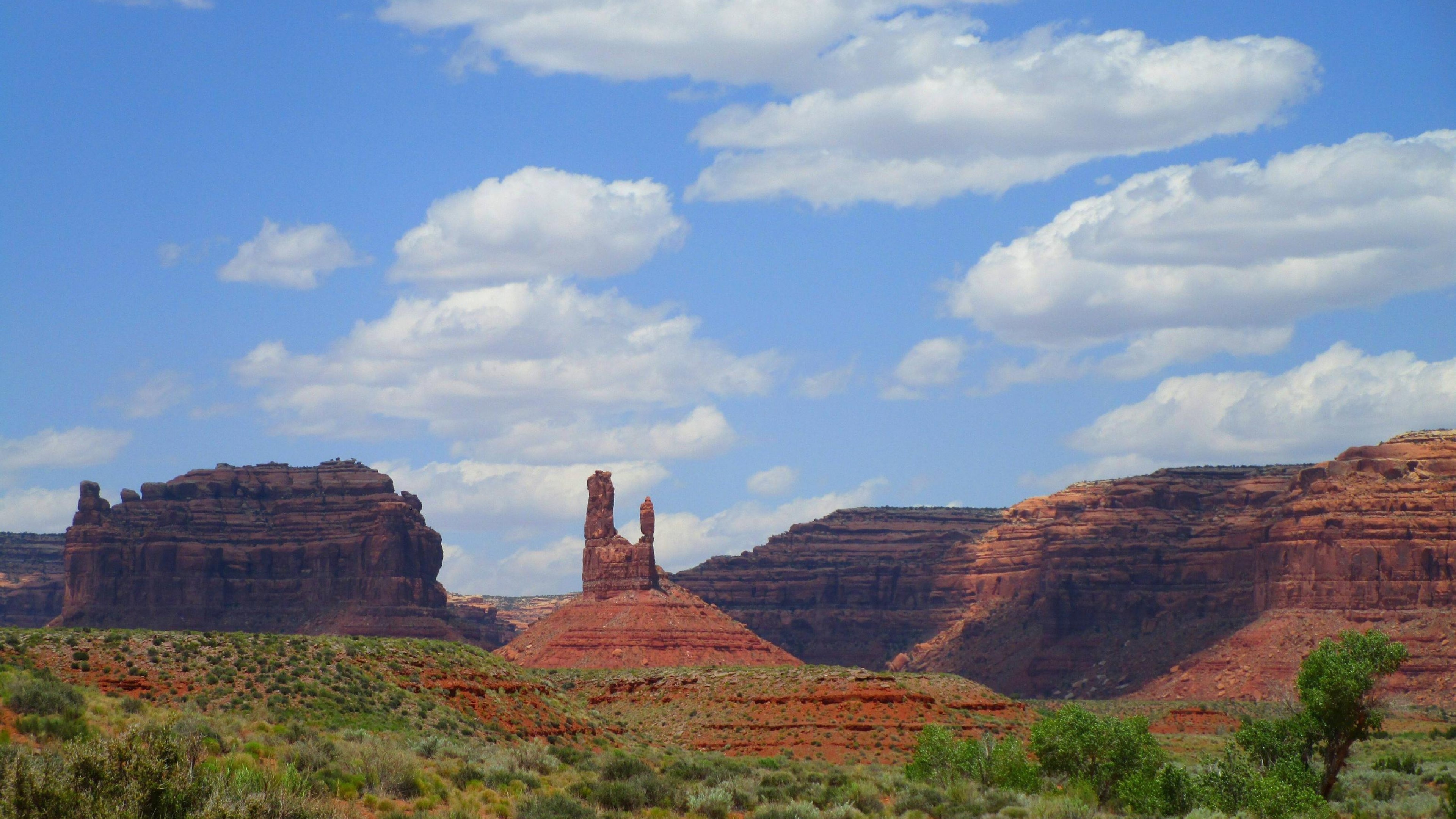 Utah travels, Mountain 4k HD wallpaper, Valley of the Gods, 3840x2160 4K Desktop