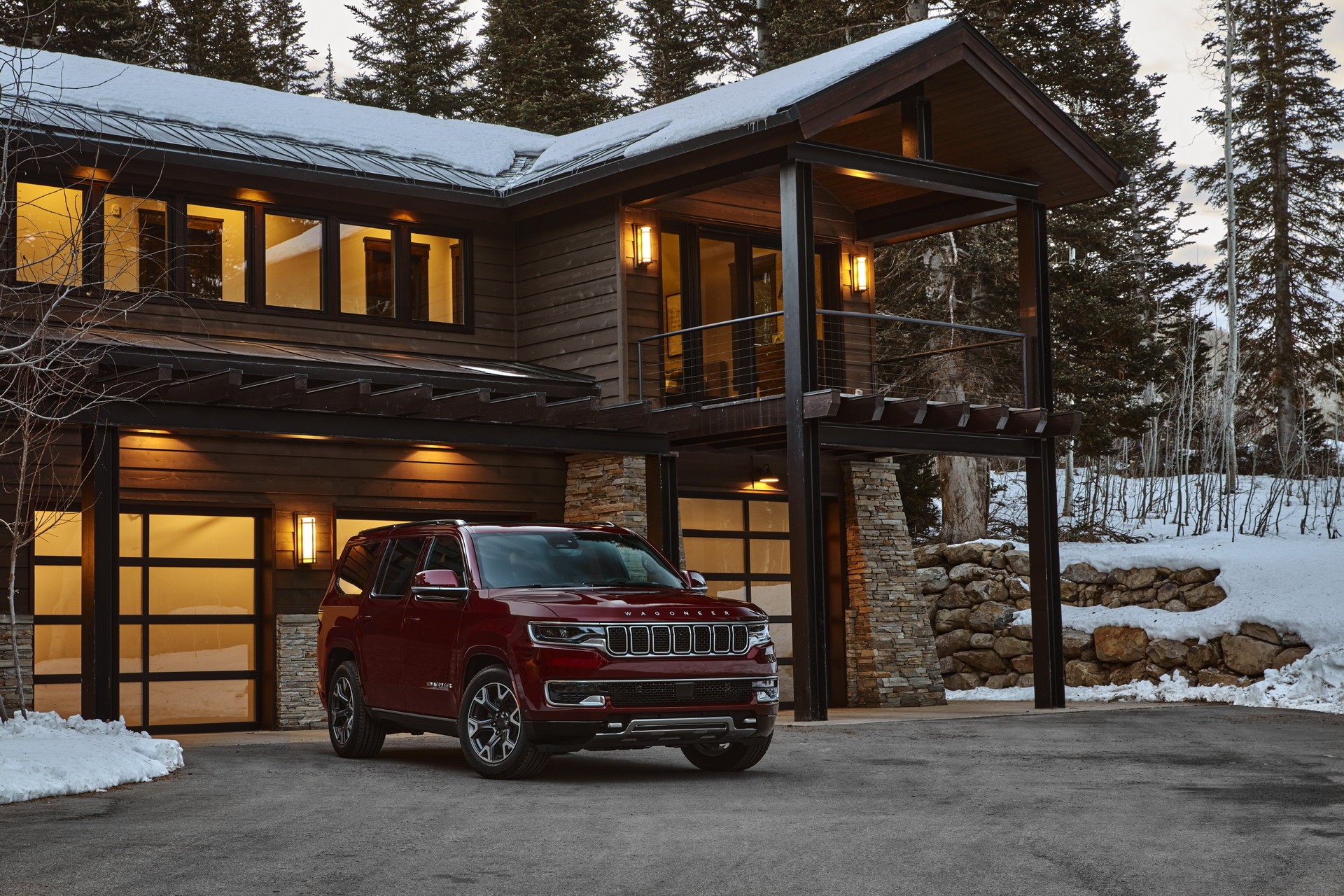 Jeep Wagoneer, Front view wallpapers, Adventure vehicle, Striking design, 1920x1280 HD Desktop