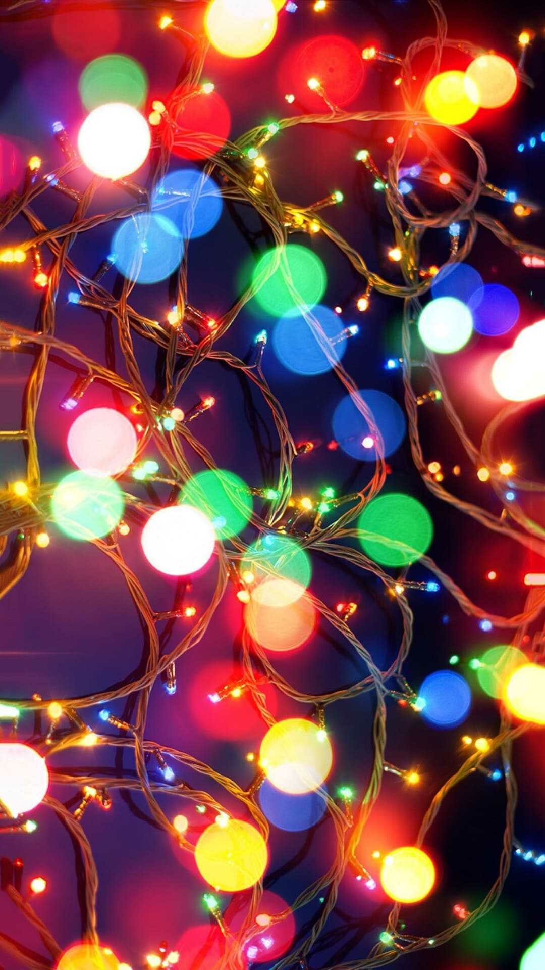 Mobile wallpaper, Festive lights, Christmas cheer, Holiday season, 1080x1920 Full HD Phone