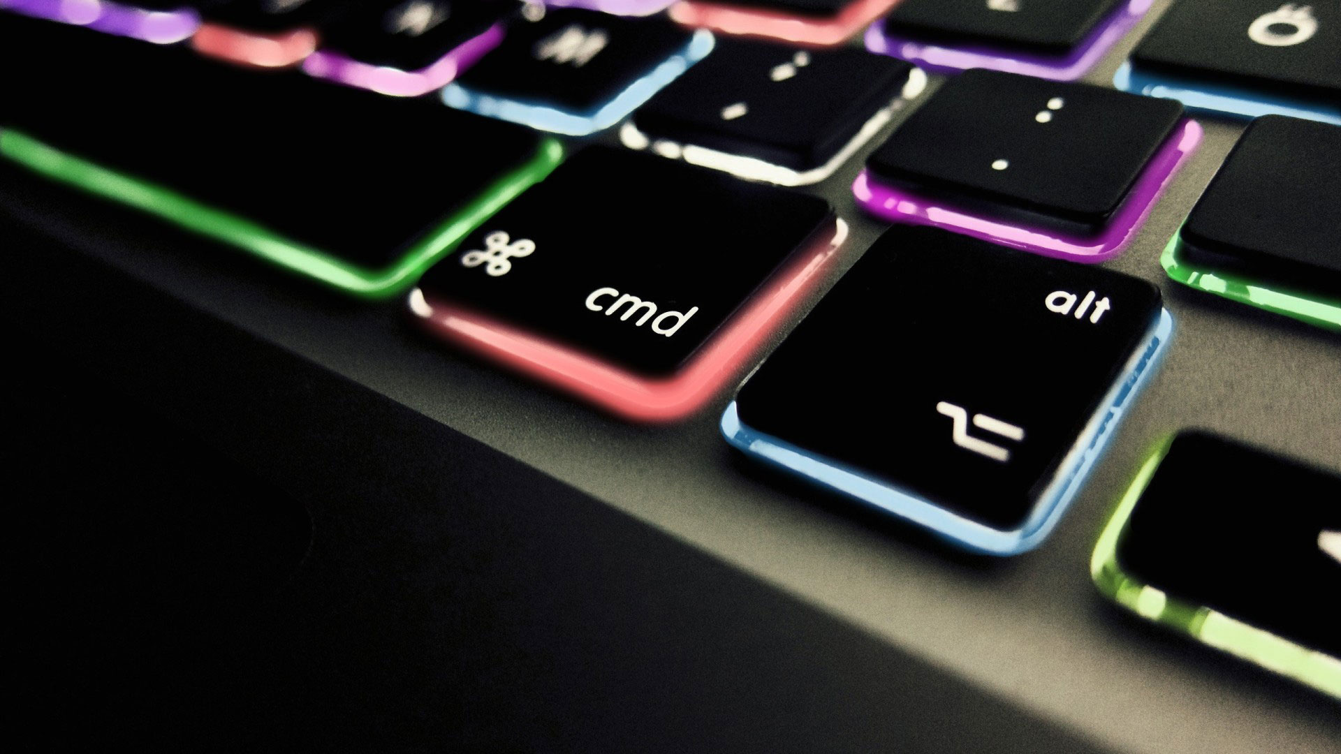 Keyboard, Colorful, Desktop, Tech, Vibrant, 1920x1080 Full HD Desktop