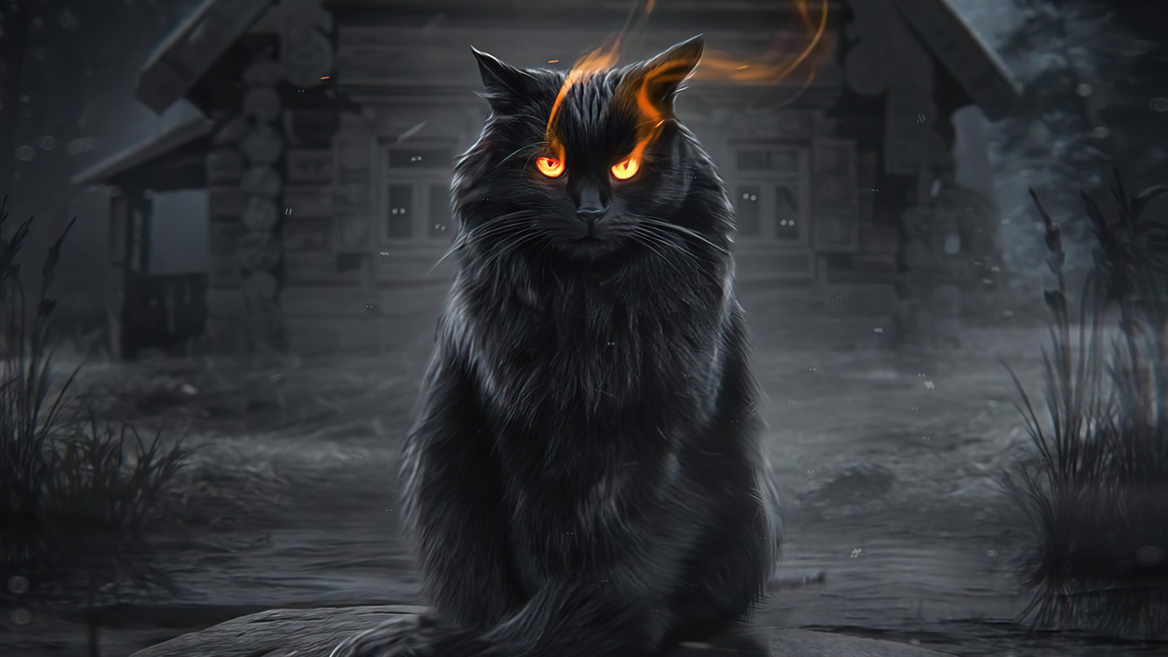 Black Cat Wallpaper 4k For Pc Infoupdate