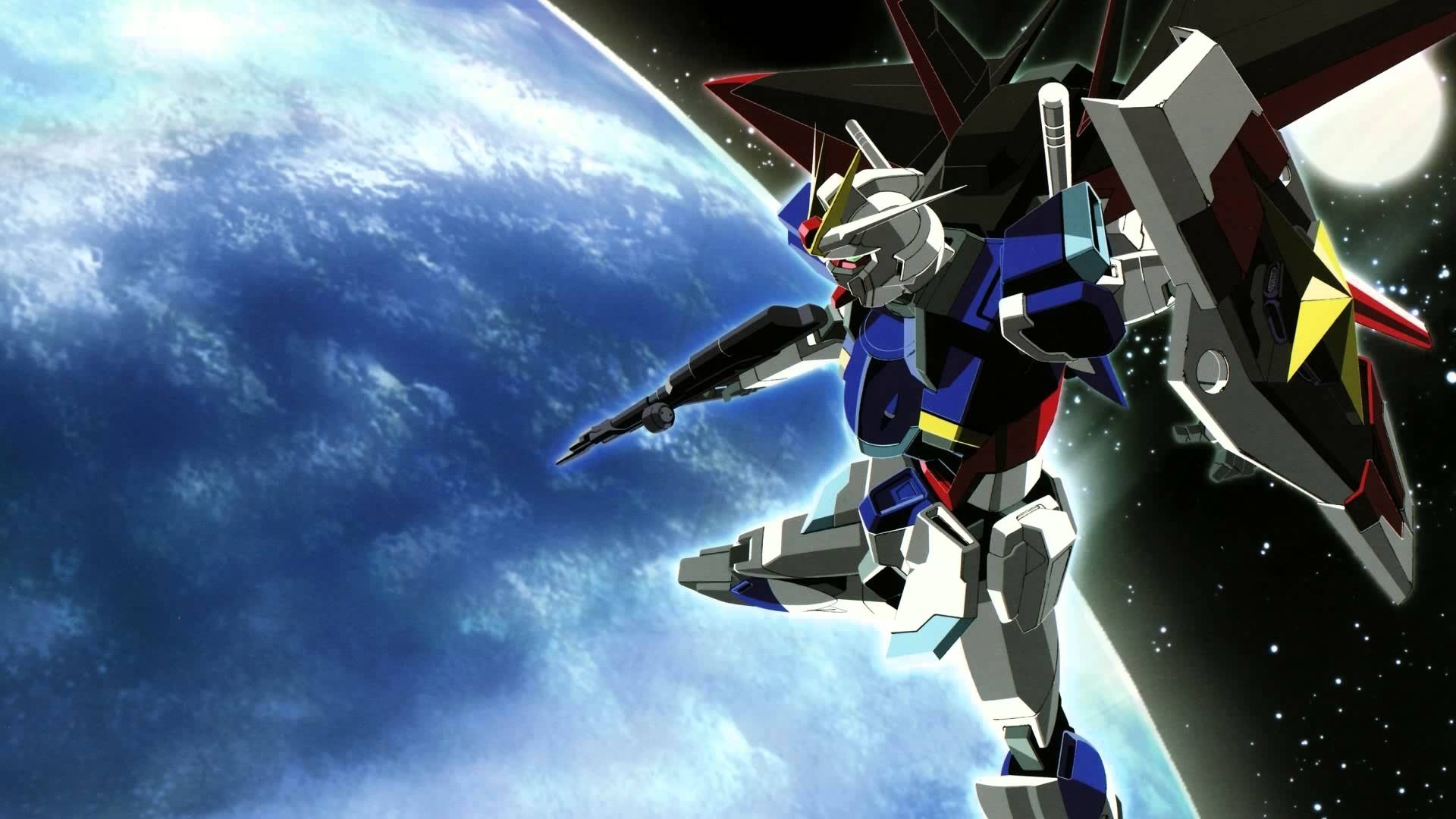 Gundam Seed wallpapers, Anime art, Mech warriors, Intense battles, 1920x1080 Full HD Desktop