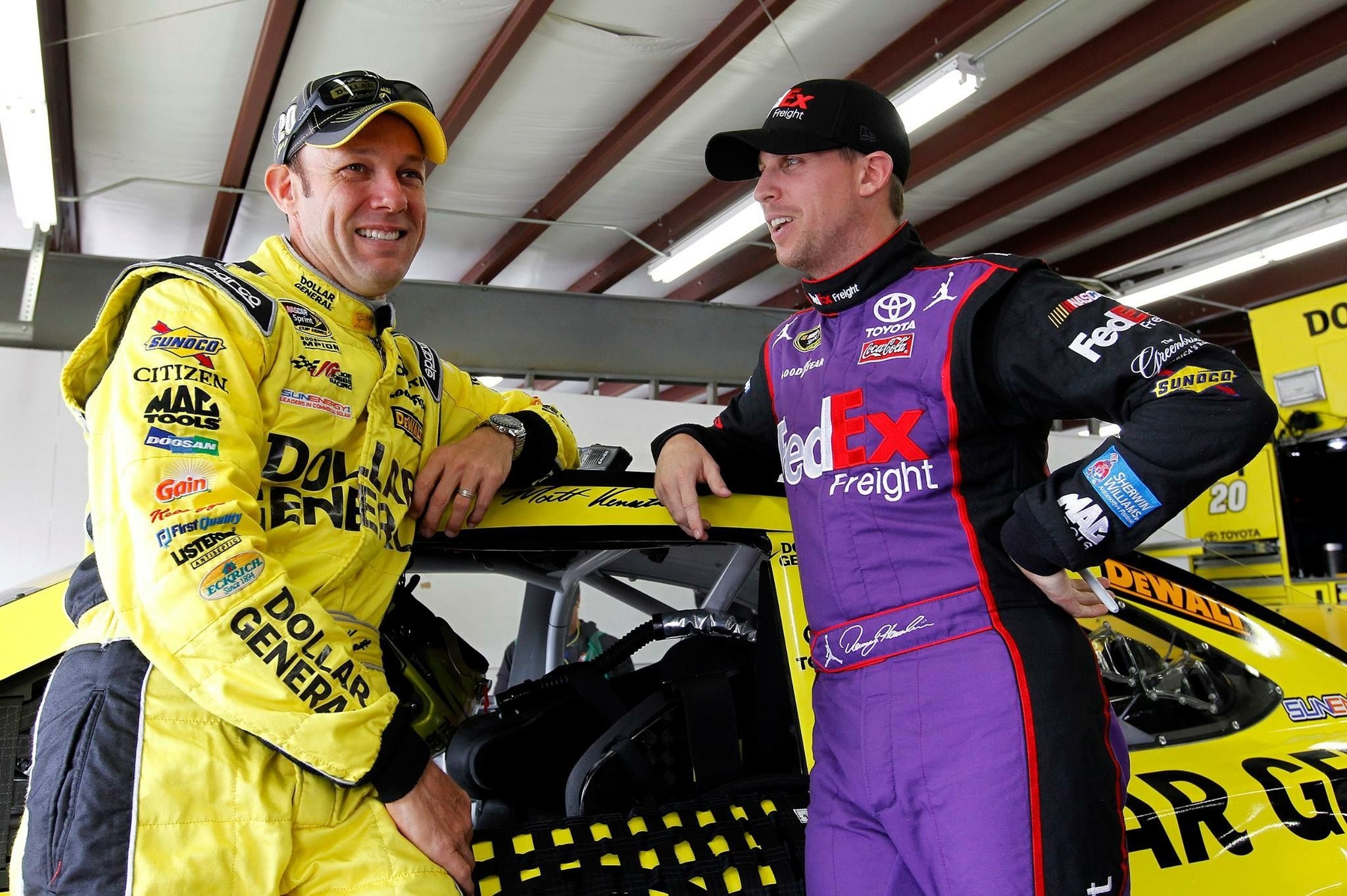 Denny Hamlin, Matt Kenseth Wallpaper, 2050x1370 HD Desktop