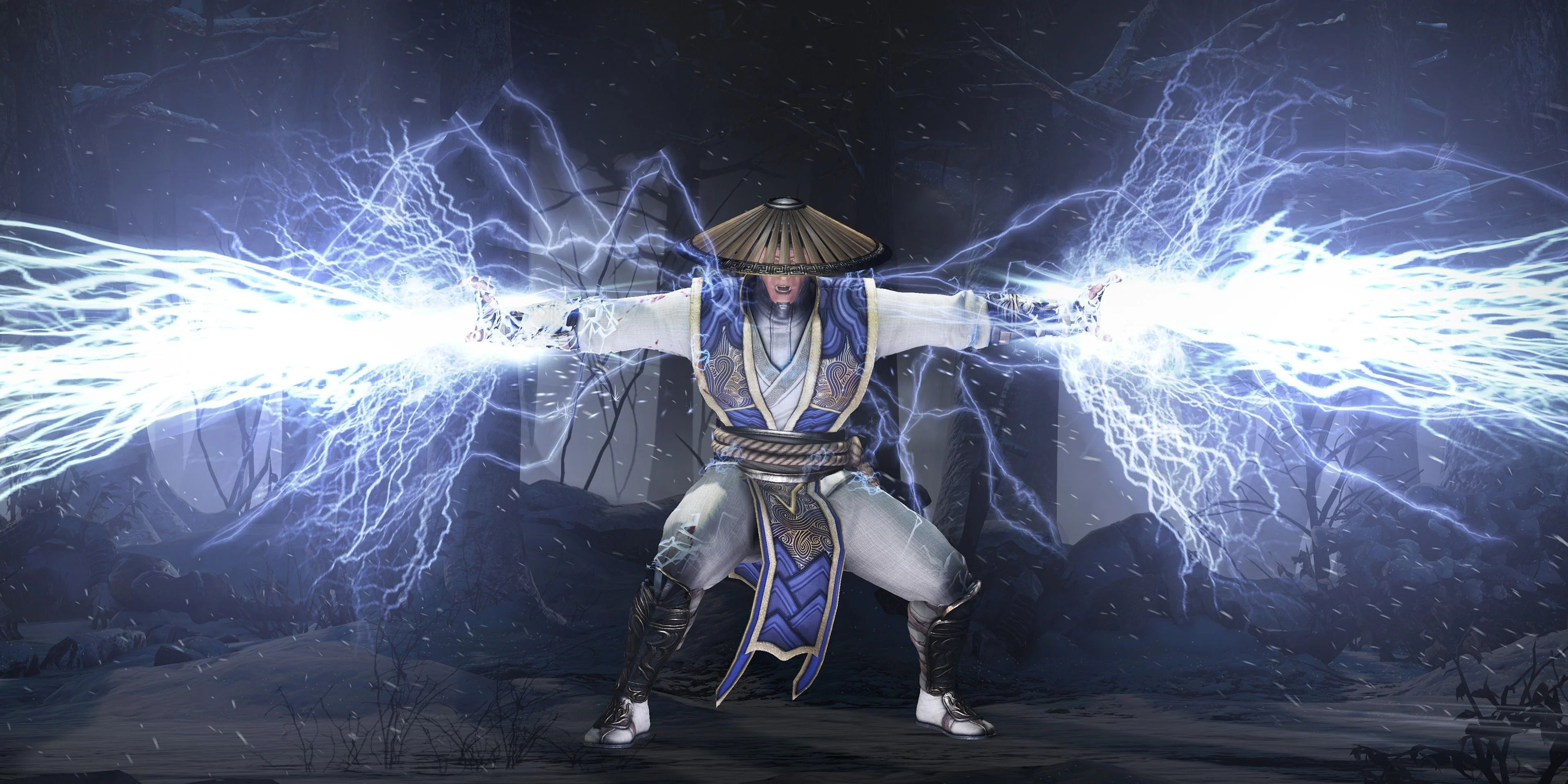 Mortal Kombat's Raiden, Big Trouble in Little China, Inspiration, 3840x1920 Dual Screen Desktop