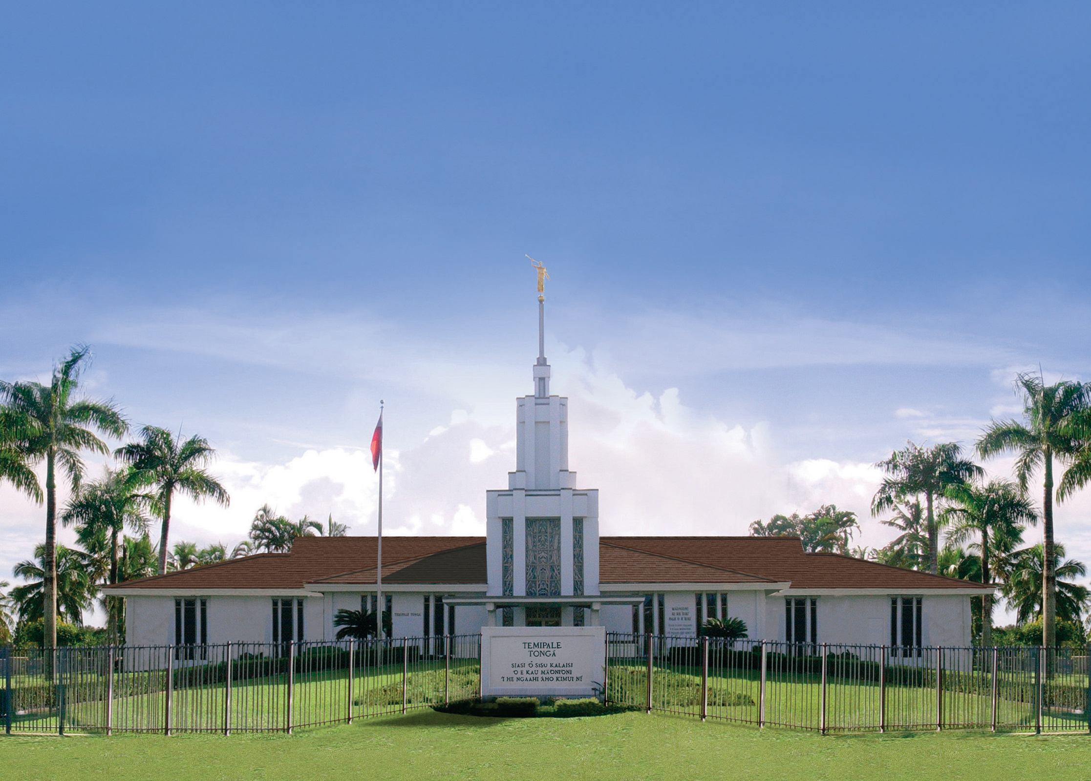 Nukualofa travels, Nukualofa wallpapers, Tonga temple, 4K HD, 2240x1600 HD Desktop