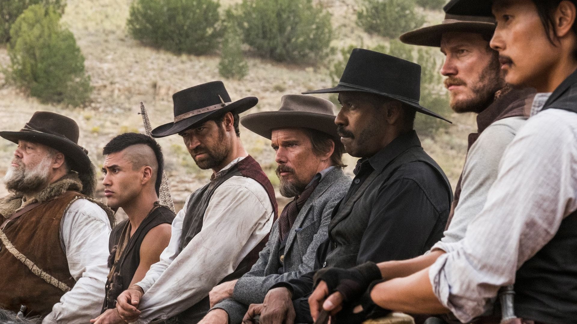 The Magnificent Seven, Fun western, Trump's USA, TIFF, 1920x1080 Full HD Desktop