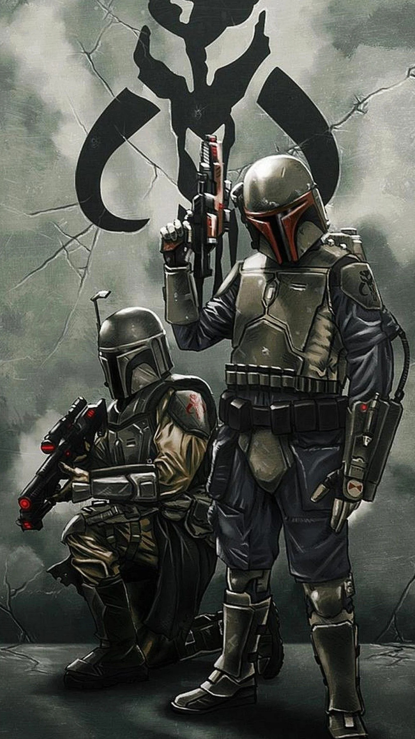 Mandalorian iPhone wallpapers, Fan-favorite designs, Creative backgrounds, Phone customization, 1440x2560 HD Phone