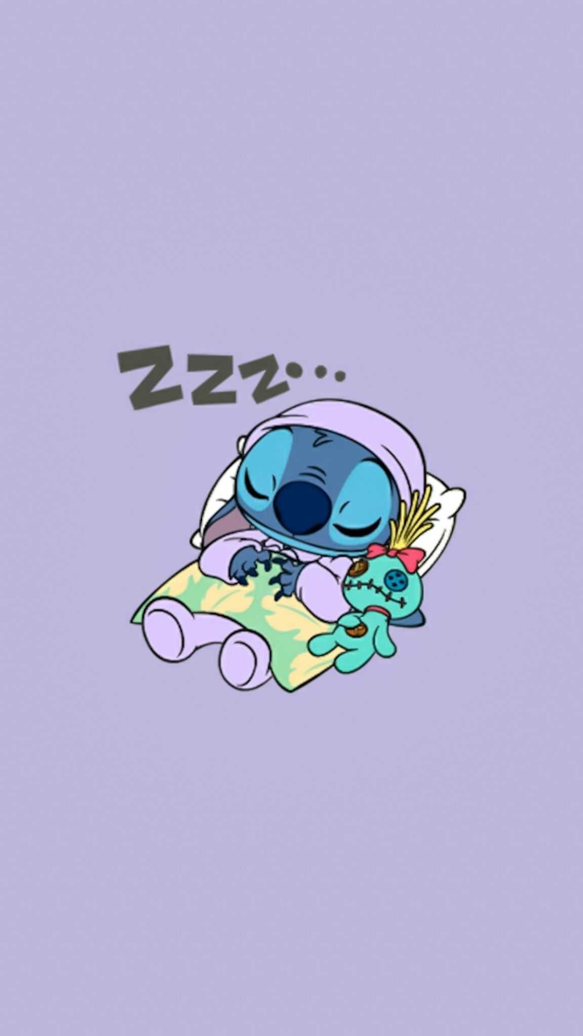 Stitch animation, Cute aesthetic wallpapers, Adorable blue creature, Popular backgrounds, 1160x2050 HD Phone