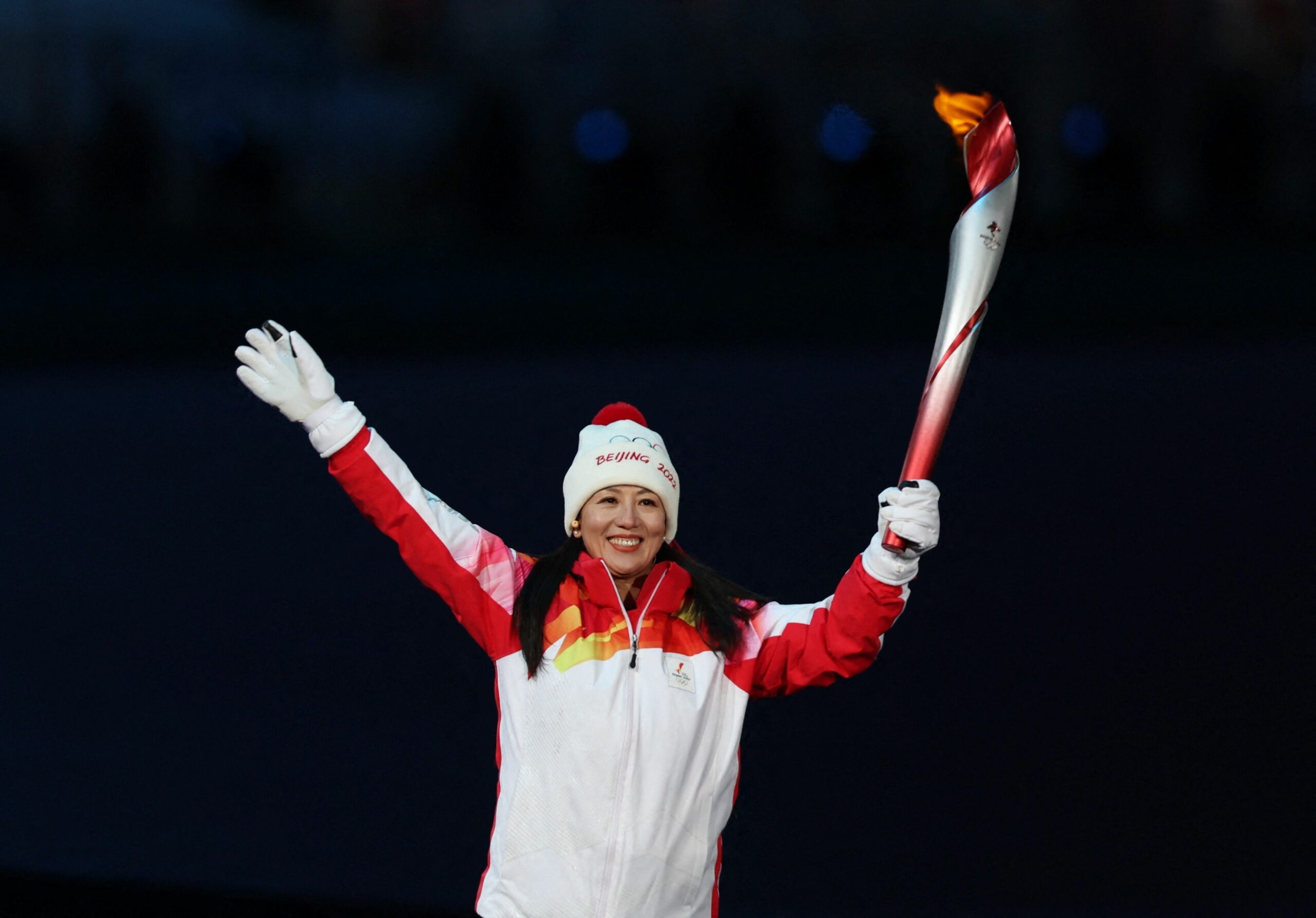 Dinigeer Yilamujiang, Olympic Flame Wallpaper, 2560x1790 HD Desktop