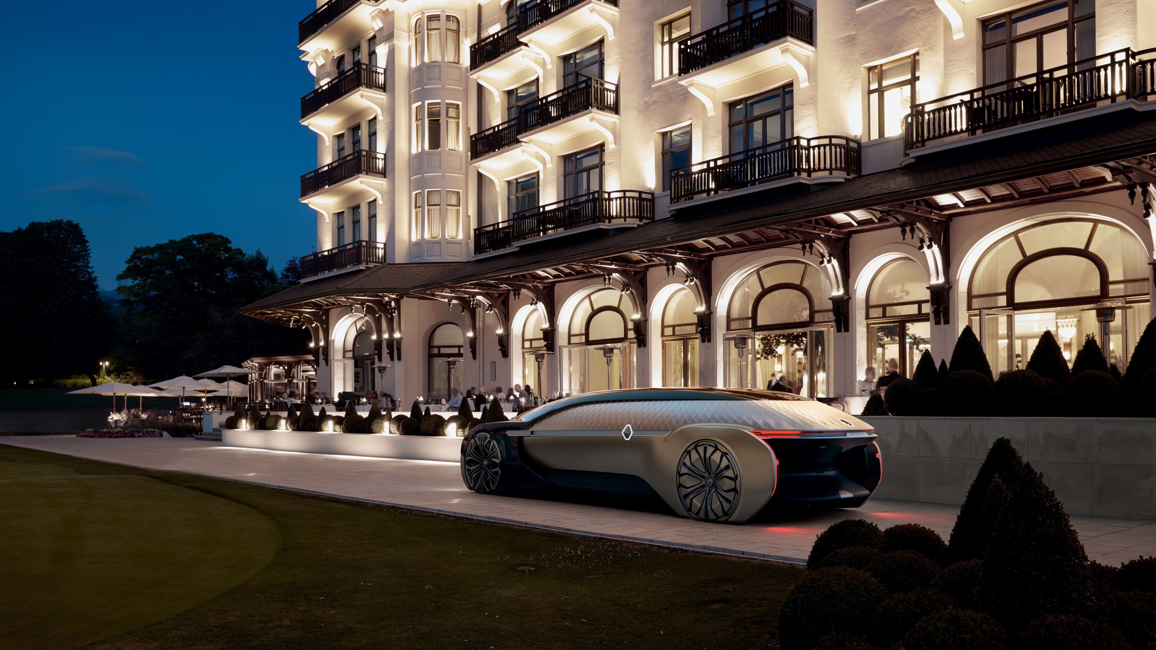 Renault EZ, Electric car wallpapers, 5k images, Innovative automotive technology, 3840x2160 4K Desktop