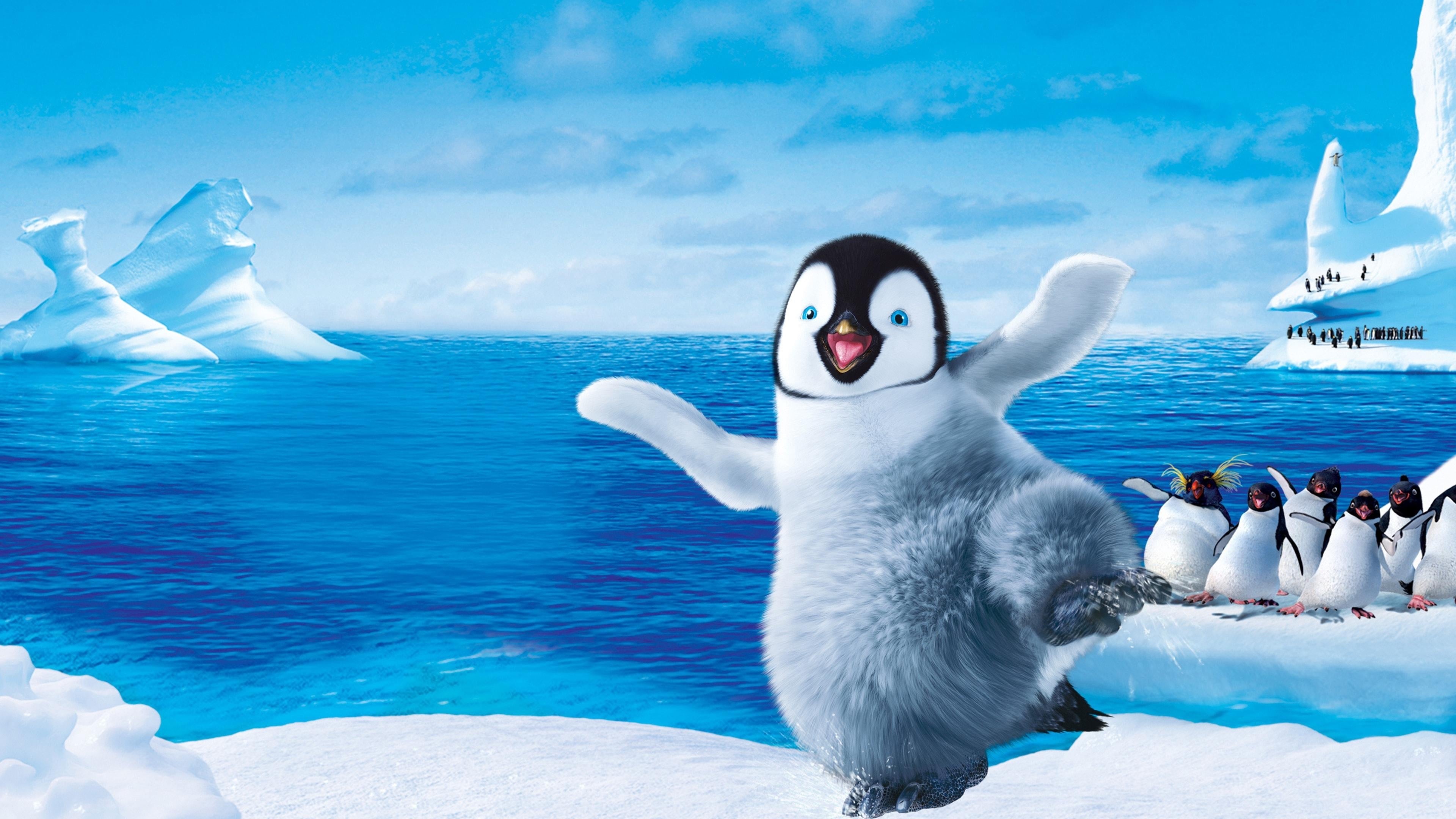 Watch Happy Feet, Free dub, Animekarma, 3840x2160 4K Desktop