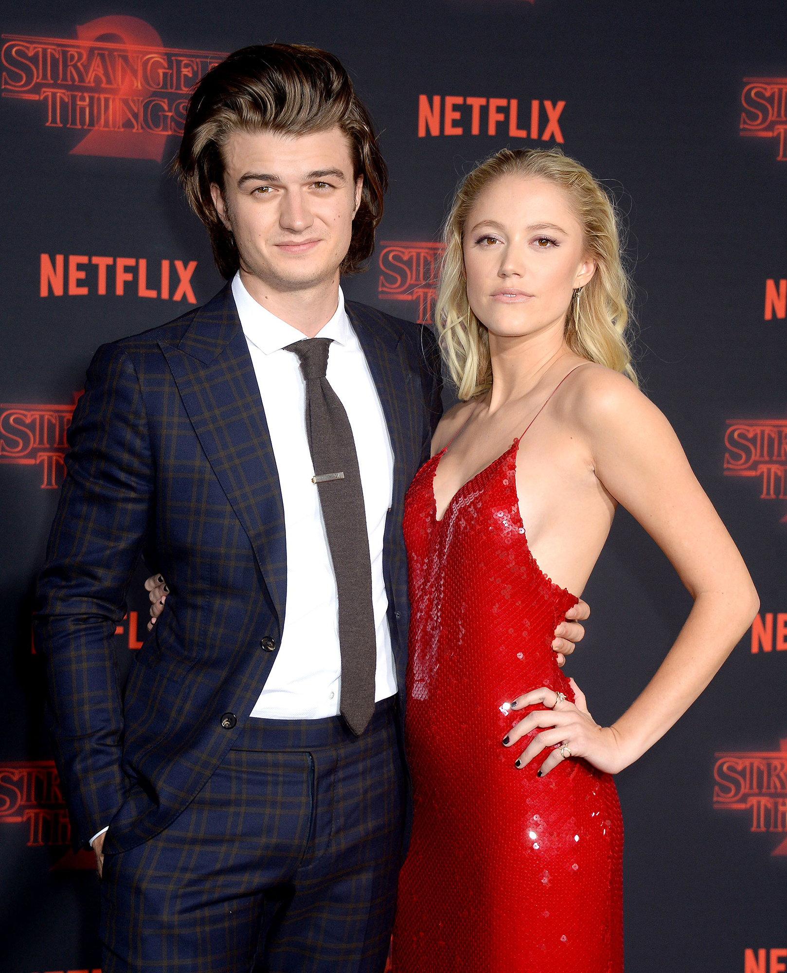 Joe Keery's relationship, Joe Keery and Maika Monroe, Timeline of their romance, 1620x2000 HD Phone