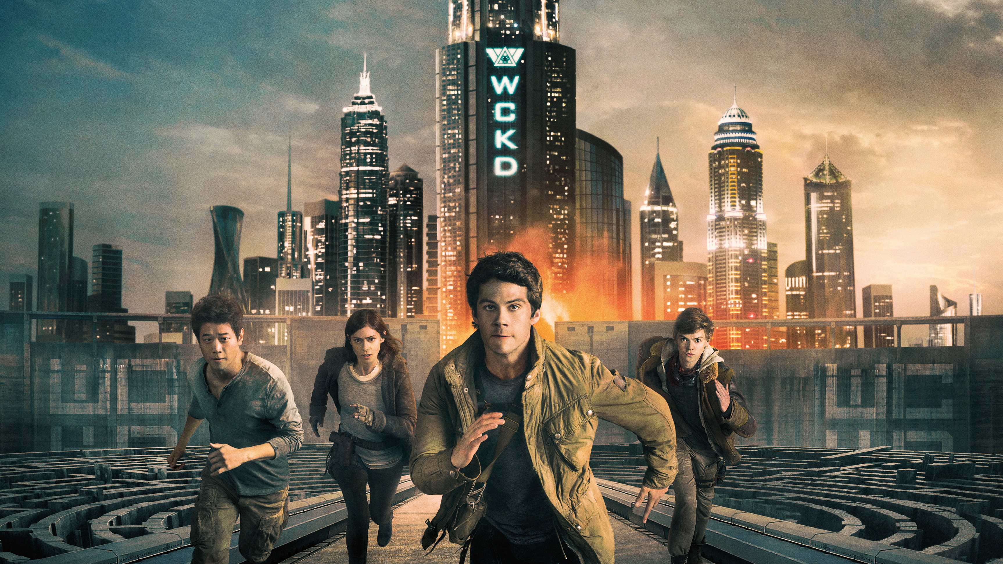 Maze Runner movie, Death cure, 4K wallpapers, Images, 3460x1950 HD Desktop