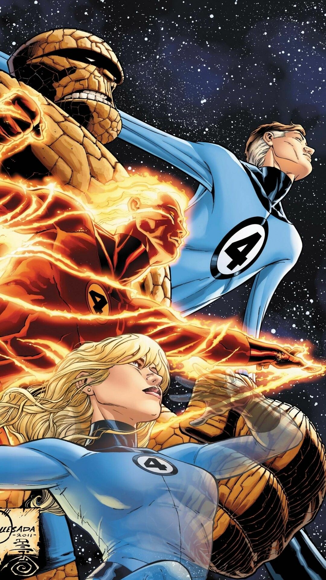 Fantastic Four, Logo wallpapers, Fantastic Four logo, Backgrounds, 1080x1920 Full HD Phone