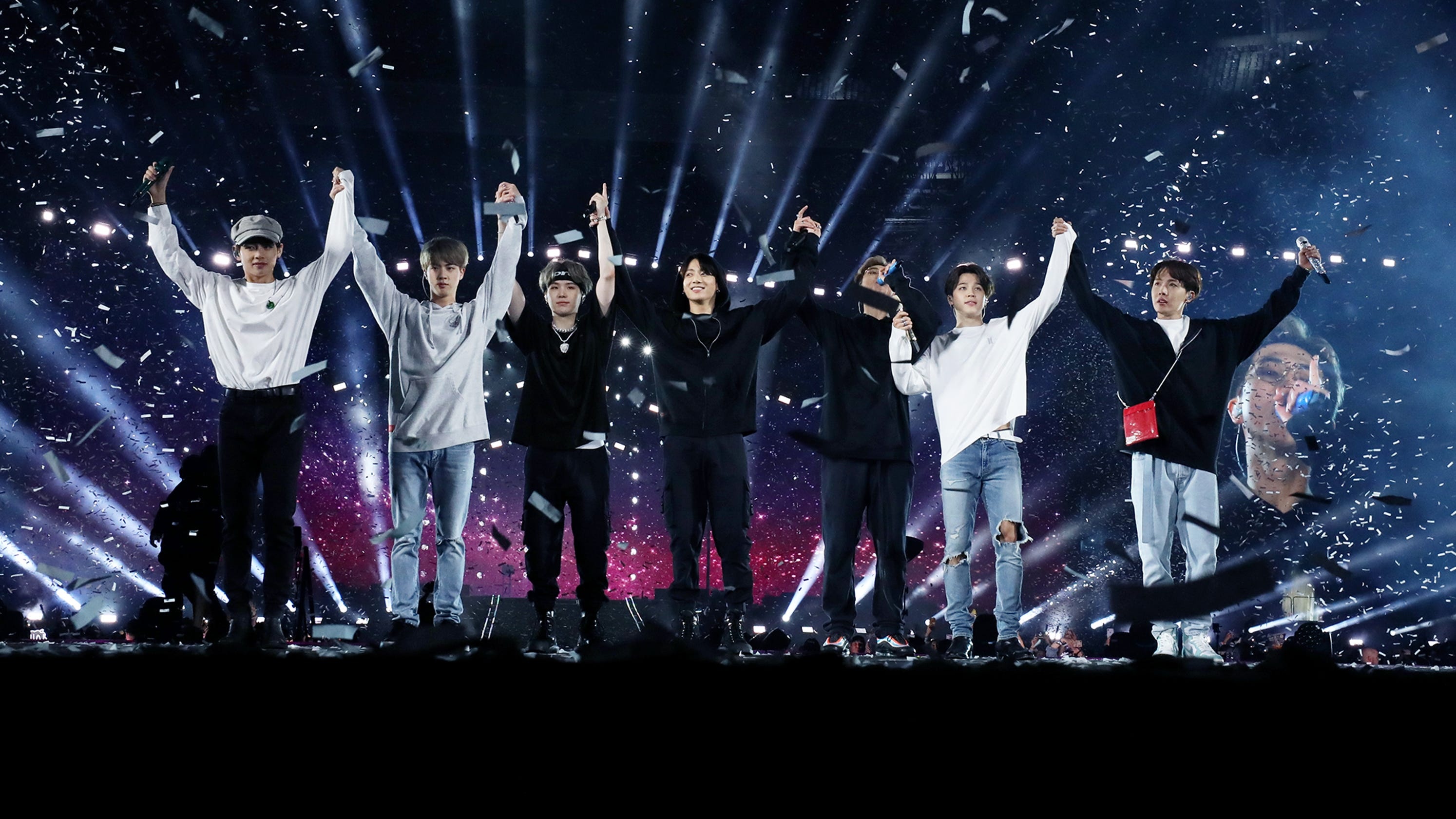 BTS, Concert Wallpaper, 2990x1680 HD Desktop