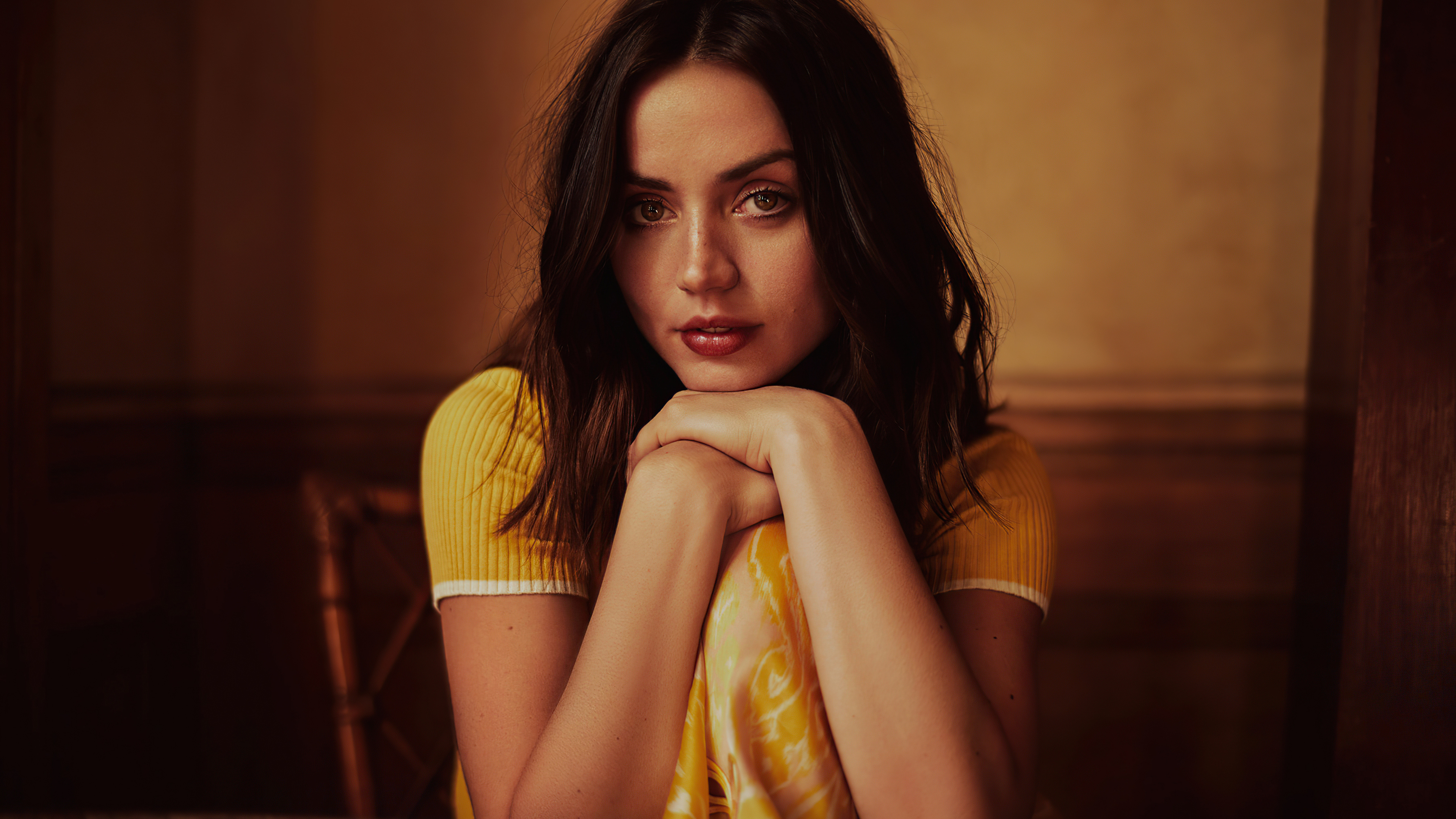 Nexos Magazine, Ana de Armas Wallpaper, 3840x2160 4K Desktop