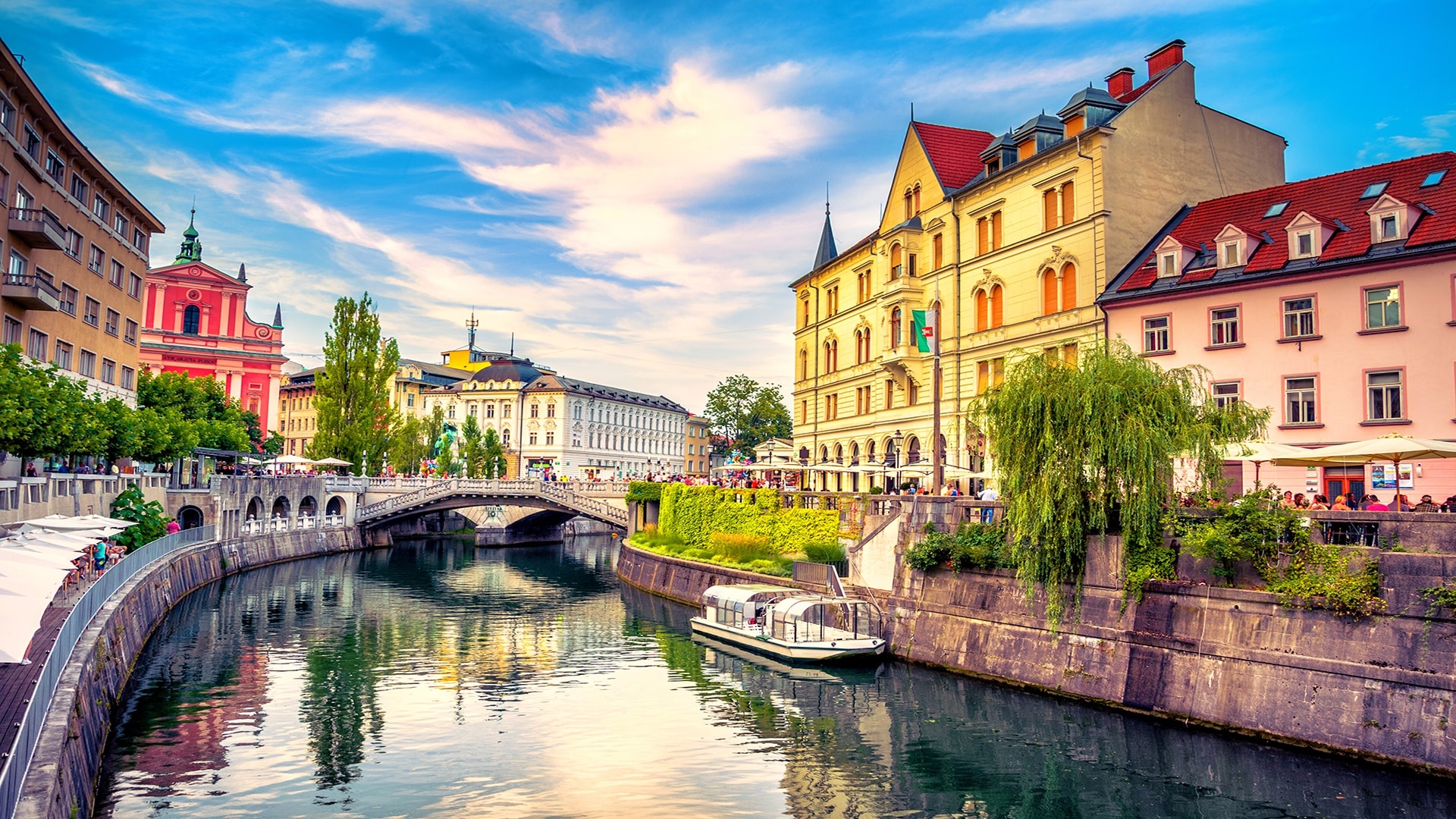 Ljubljana, Slovenia, Travel experiences, Balmar archives, 1920x1080 Full HD Desktop