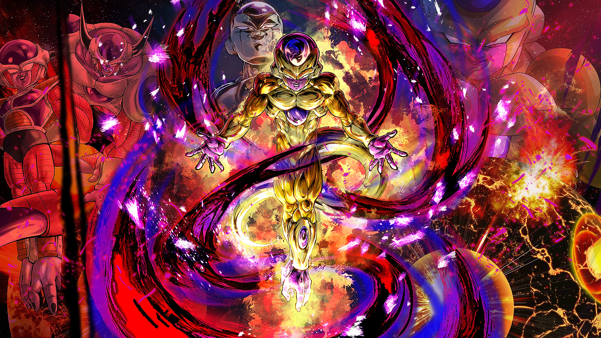 Golden Frieza, Anime villain, Frieza wallpaper, Christopher Cunningham, 1920x1080 Full HD Desktop