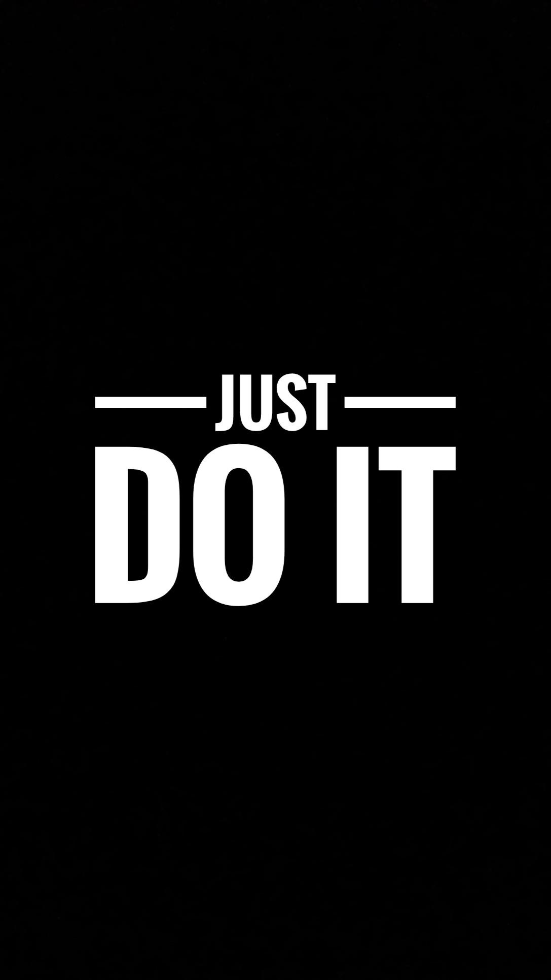 Just do it, Motivational Wallpaper, 1090x1940 HD Phone