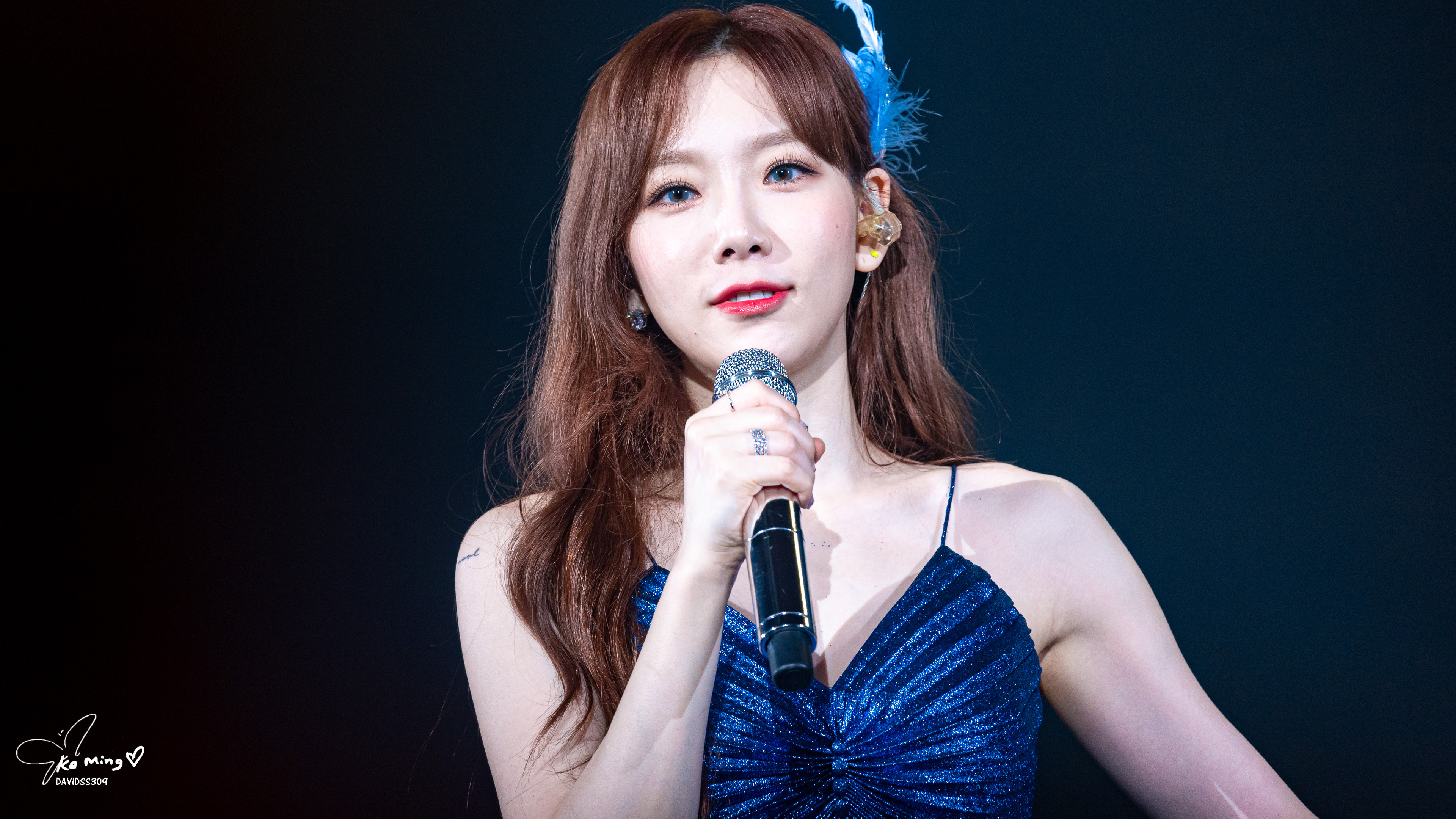 Kim Taeyeon, Music artist, The Unseen Concert Seoul, Taeyeon's charisma, 3840x2160 4K Desktop